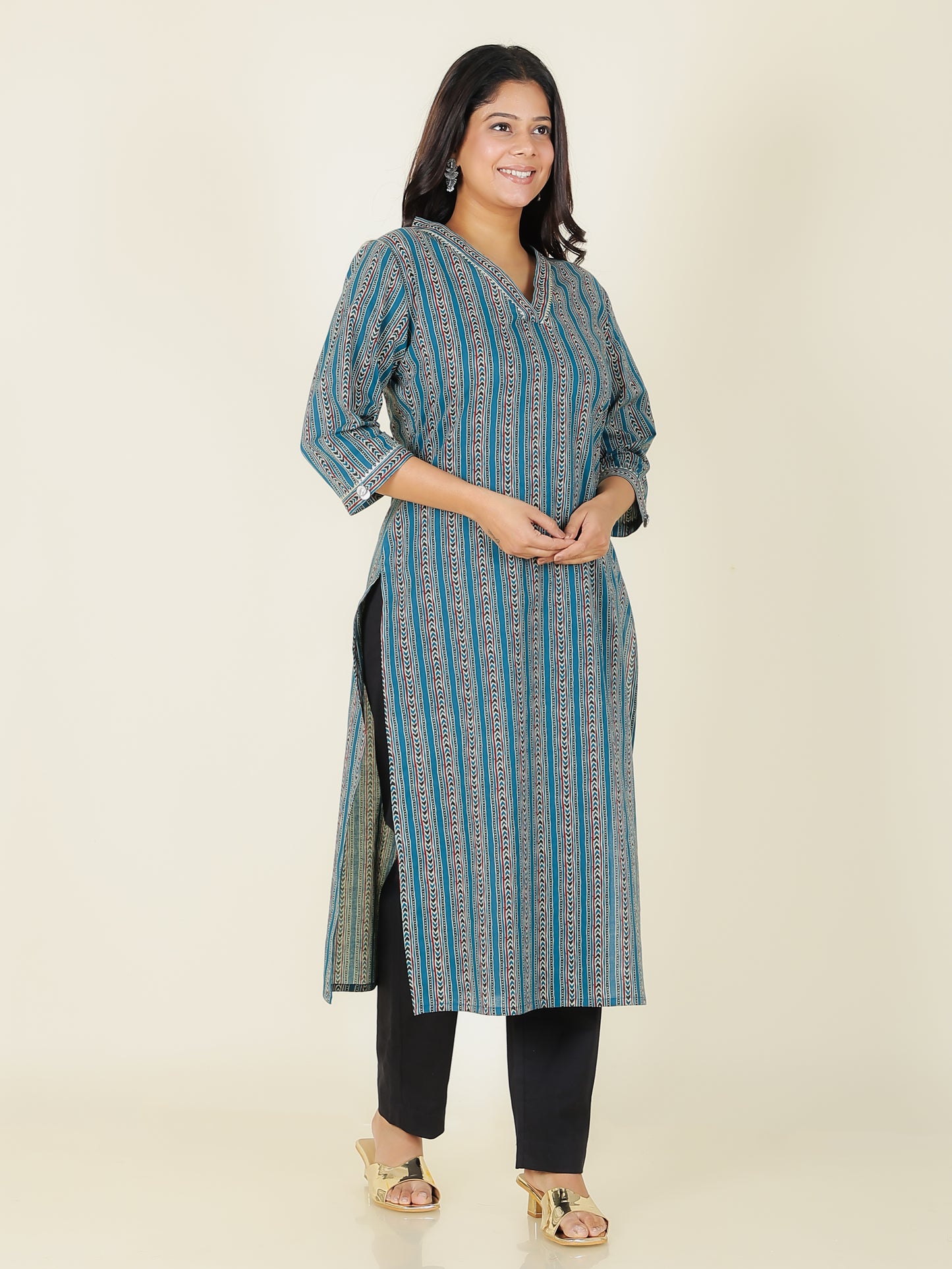 Soft Cotton Striped Kurta