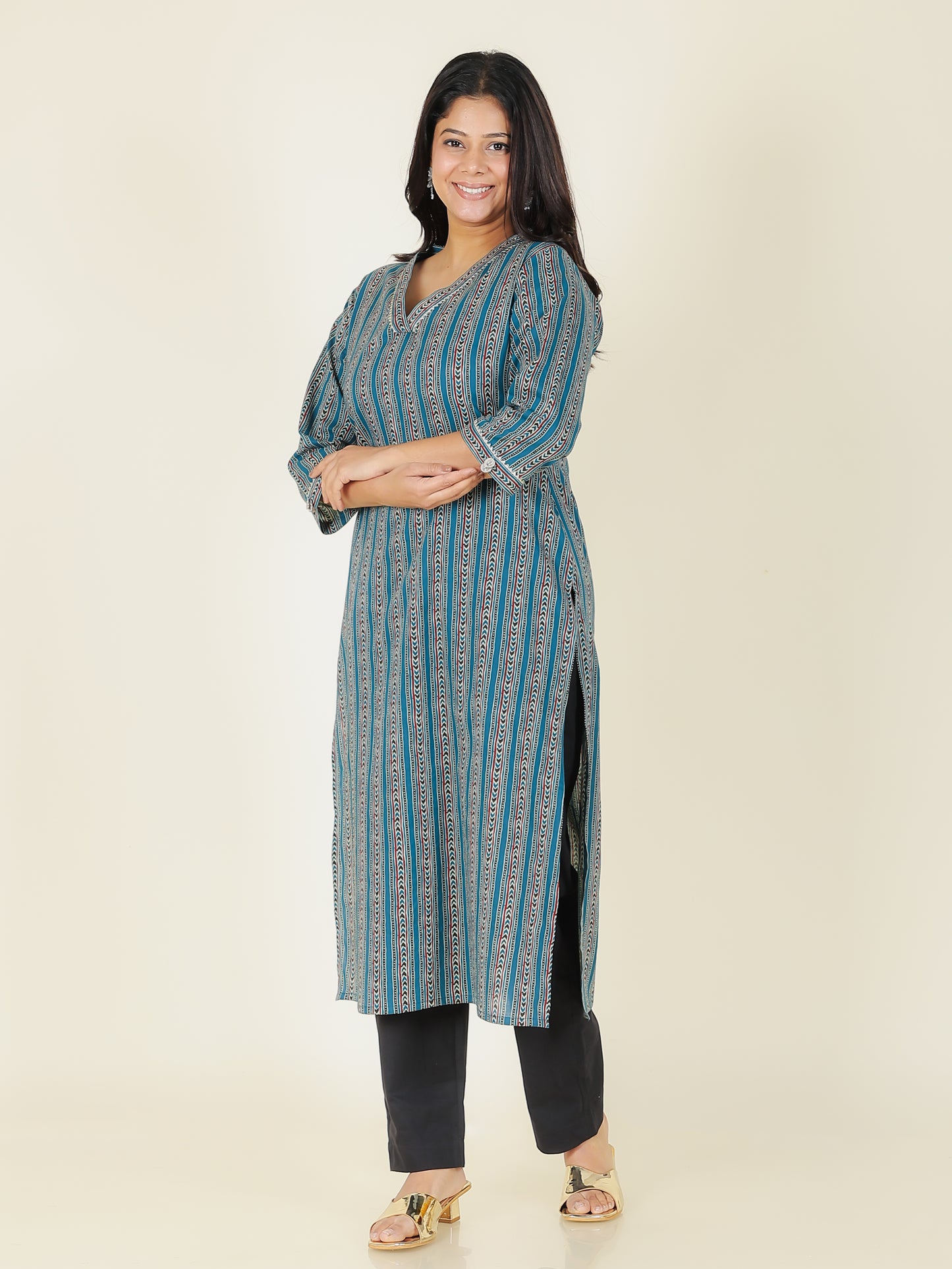 Soft Cotton Striped Kurta