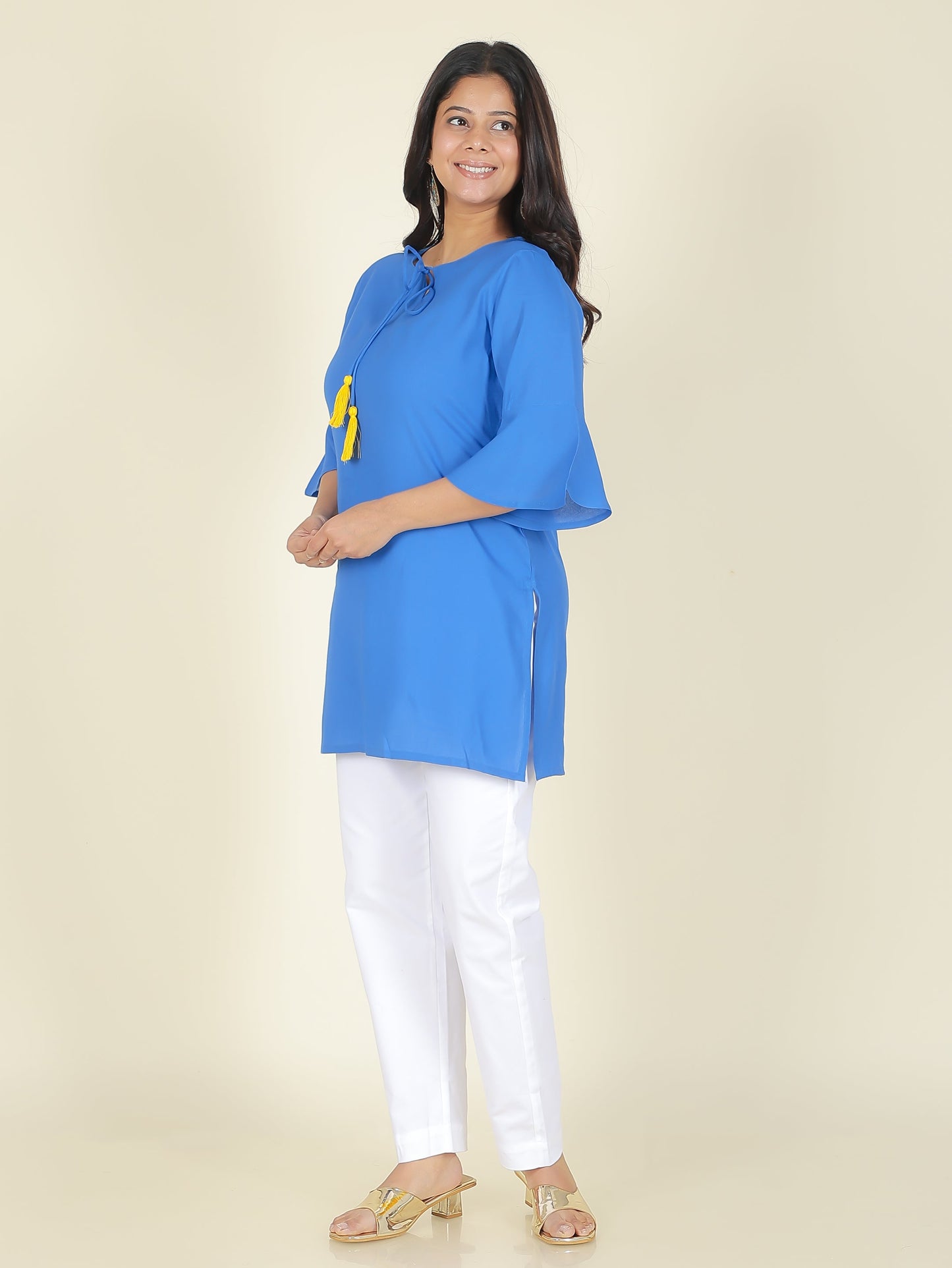 Rayon Solid Kurti