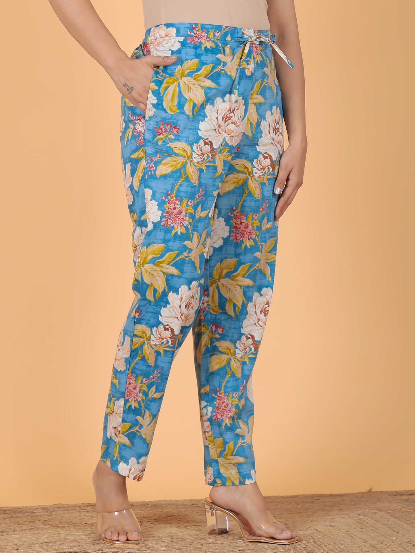 Soft Cotton Floral Pant