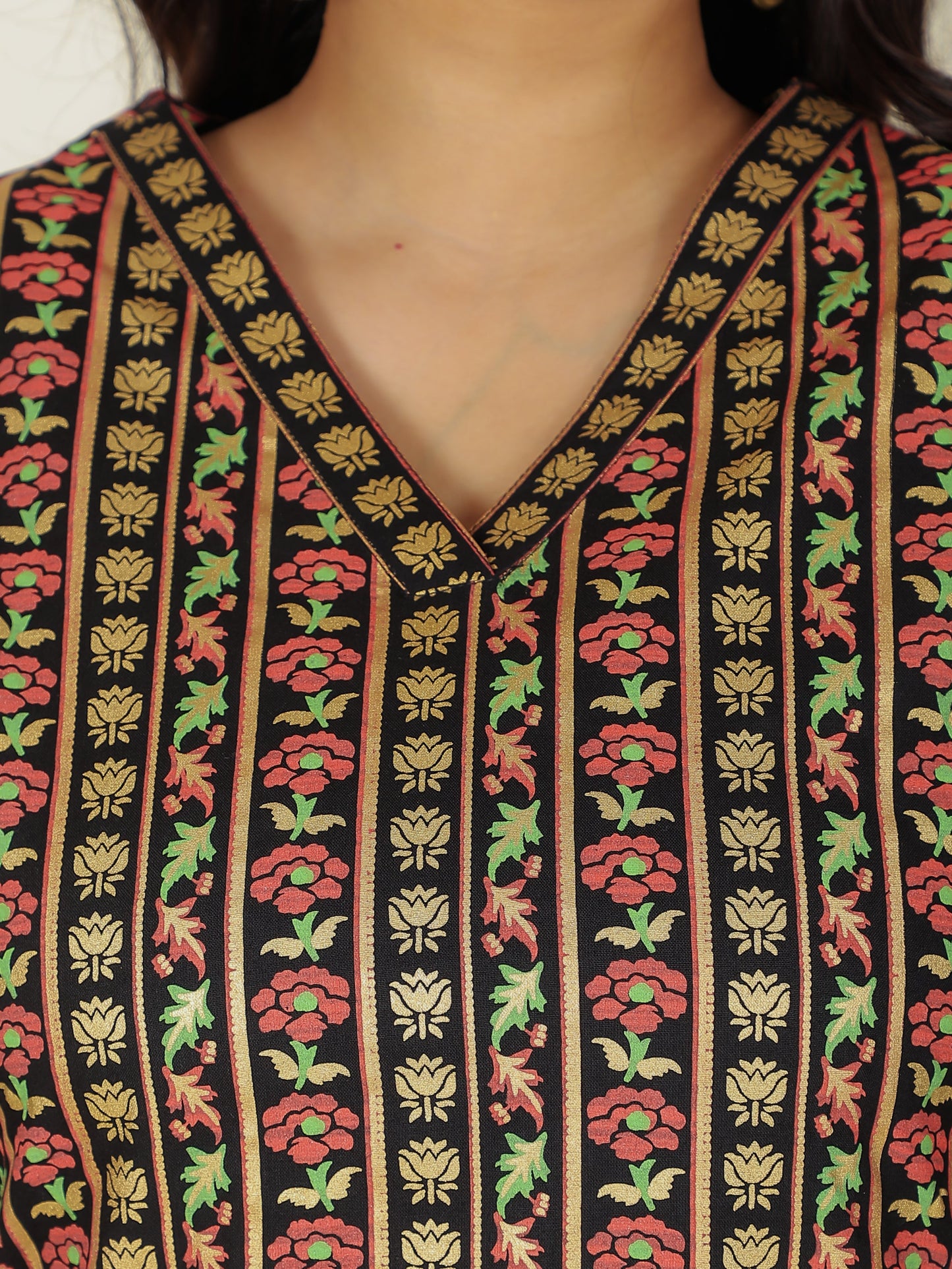 Rayon Floral Kurta