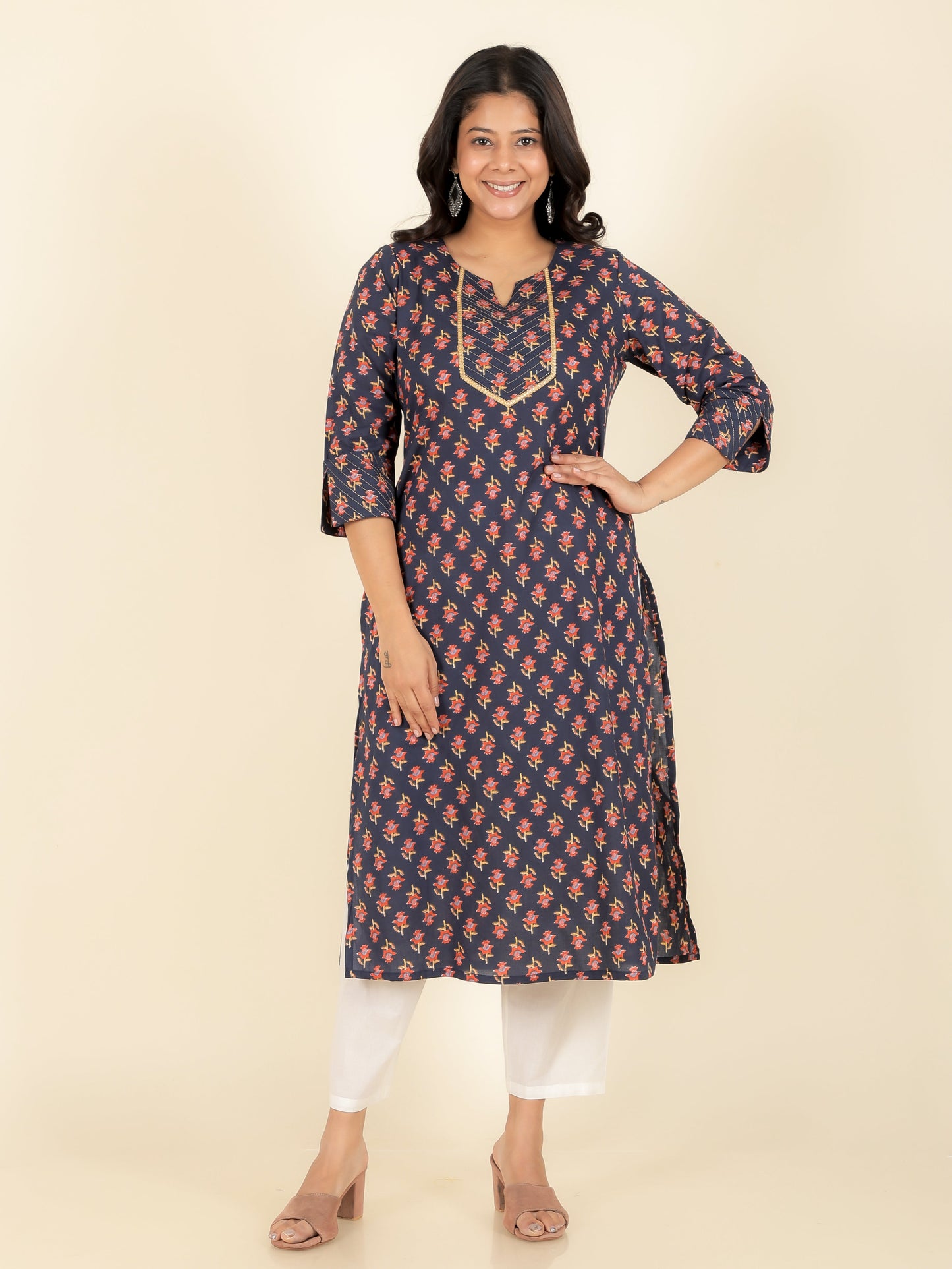 Soft Cotton Butti Kurta