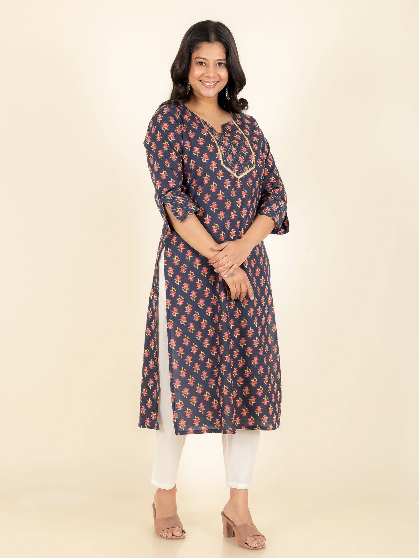 Soft Cotton Butti Kurta