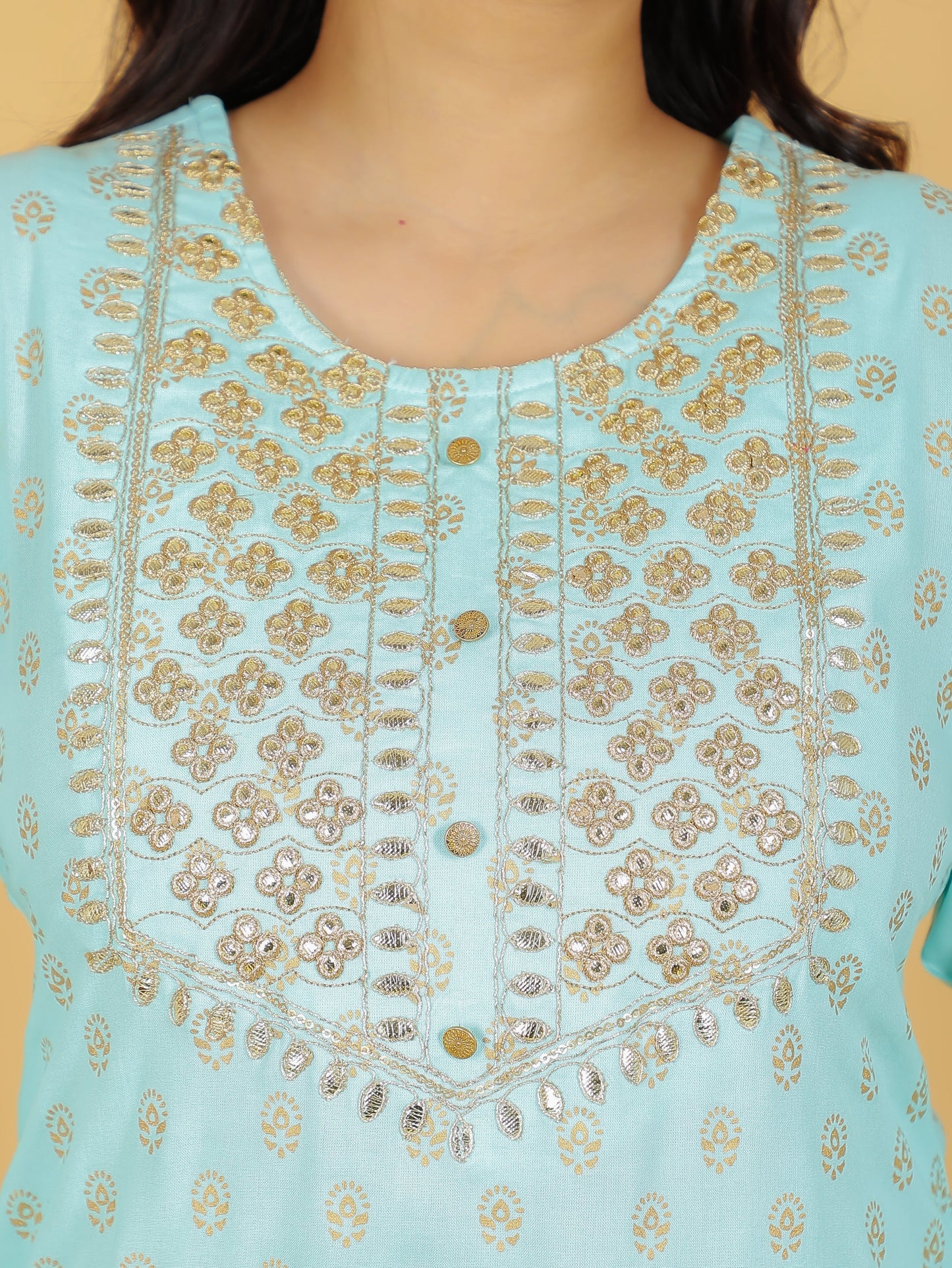 Rayon Butti Kurta