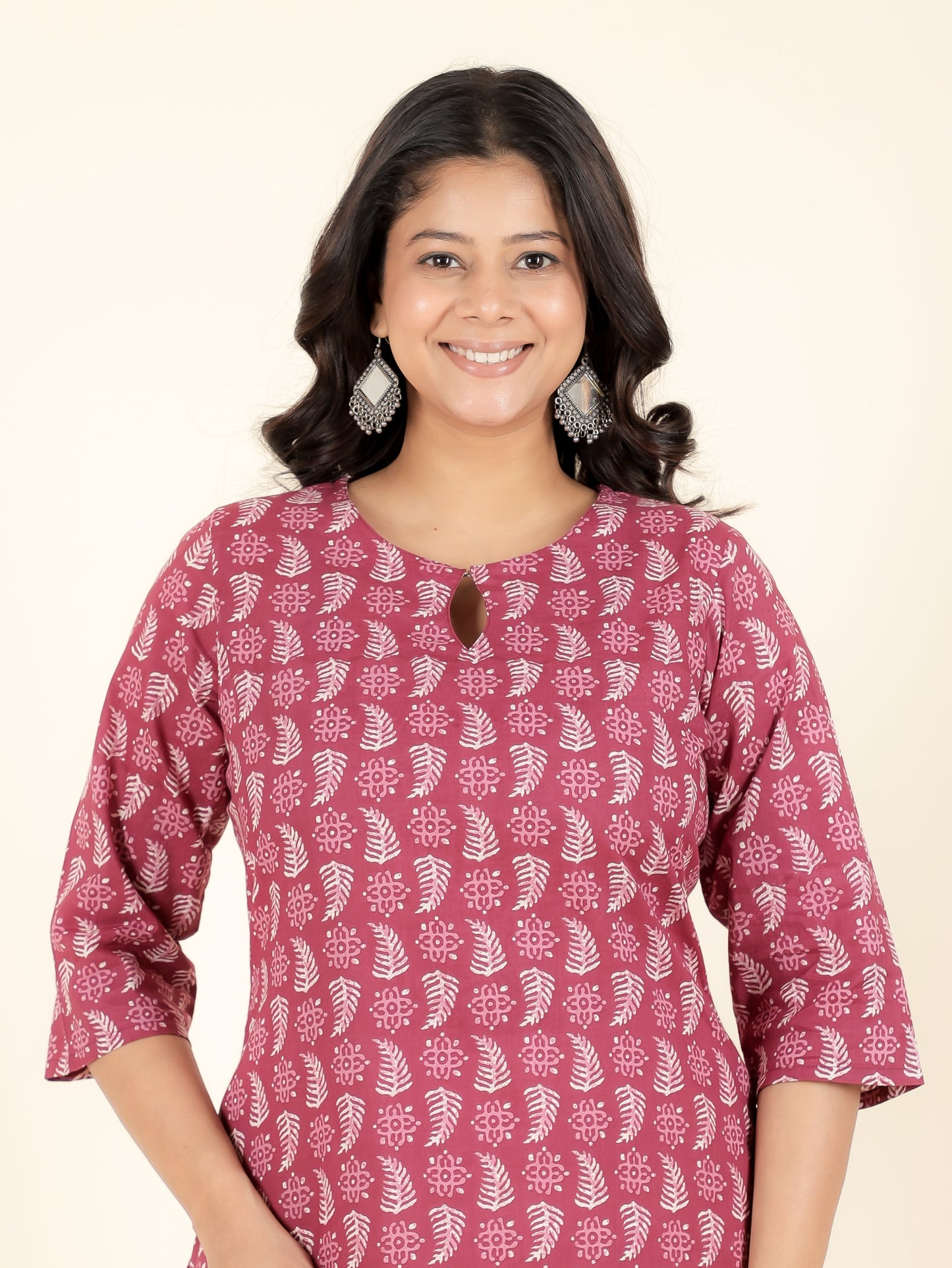 Soft Cotton Abstract Kurta