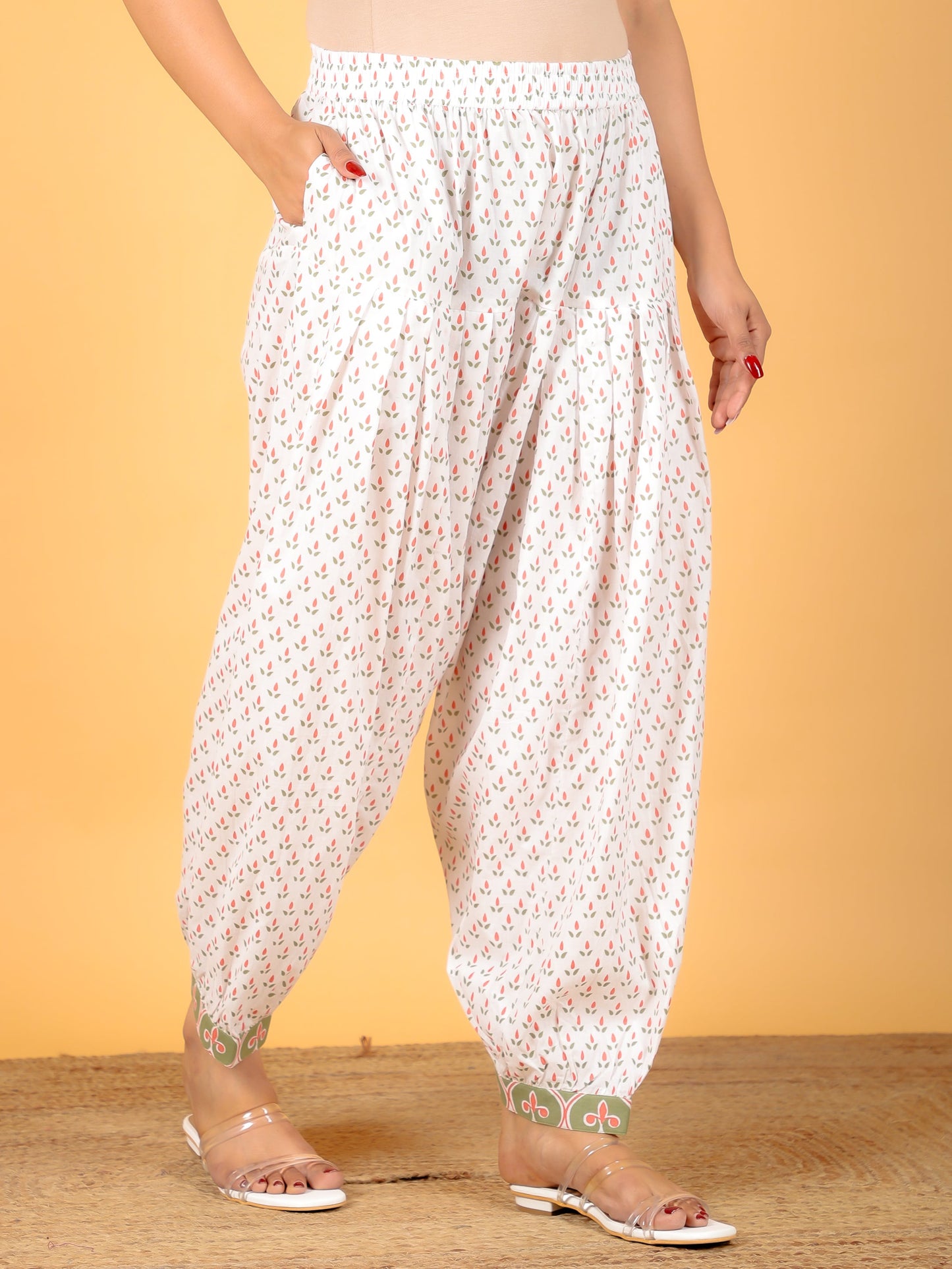 Soft Cotton Abstract Kurta