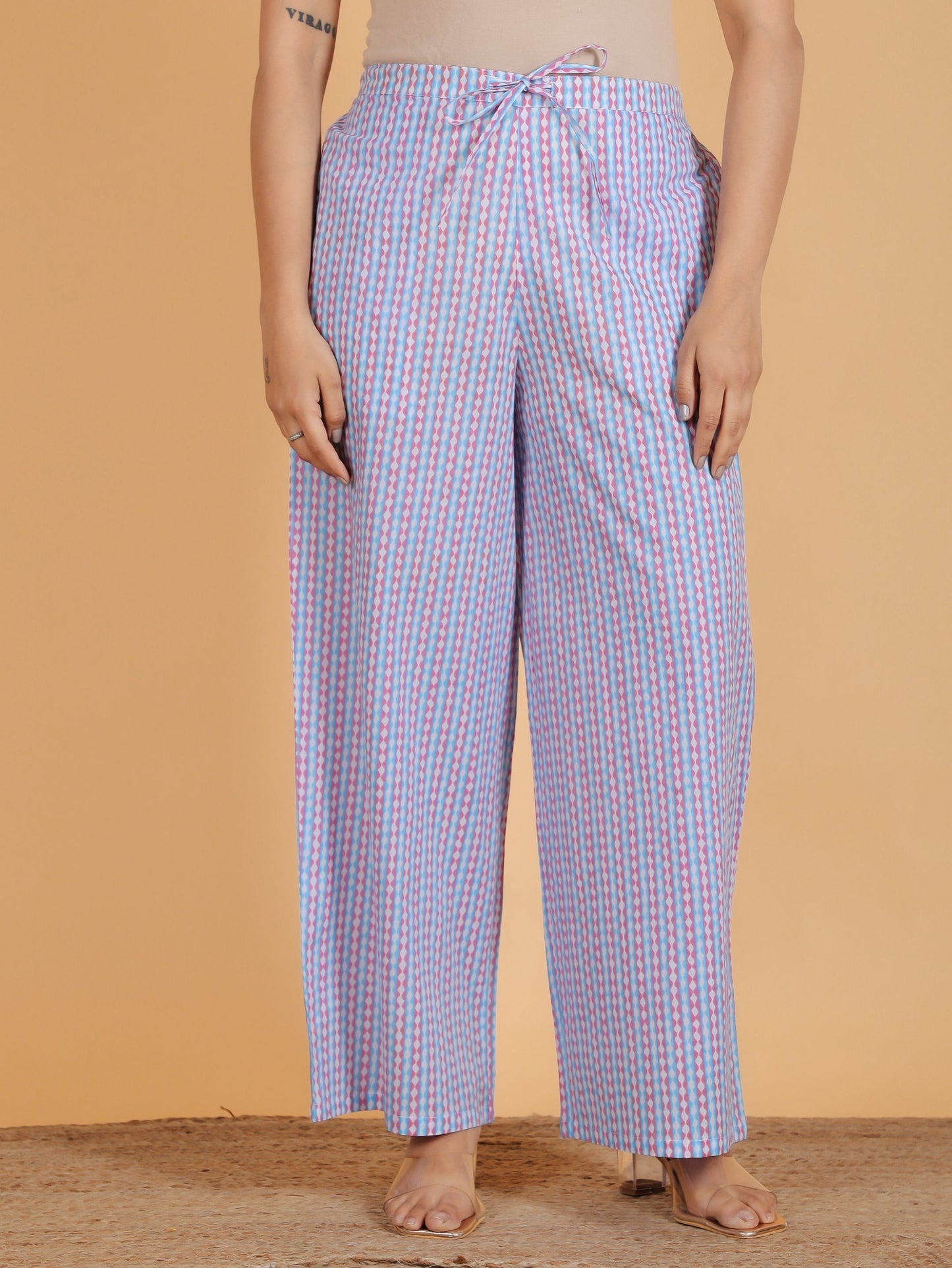Soft Cotton Floral Straight Pink Kurta