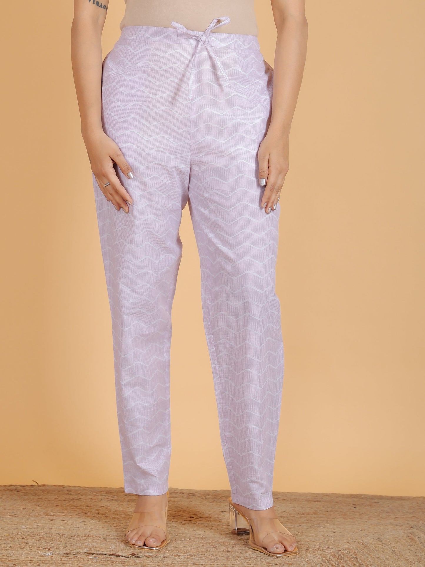 Soft Cotton Cheveron Pant