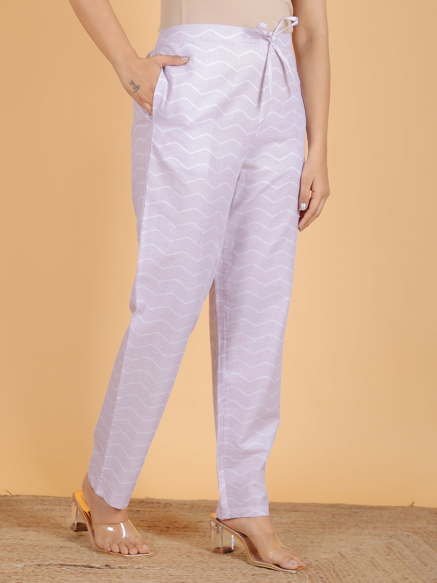 Soft Cotton Cheveron Pant