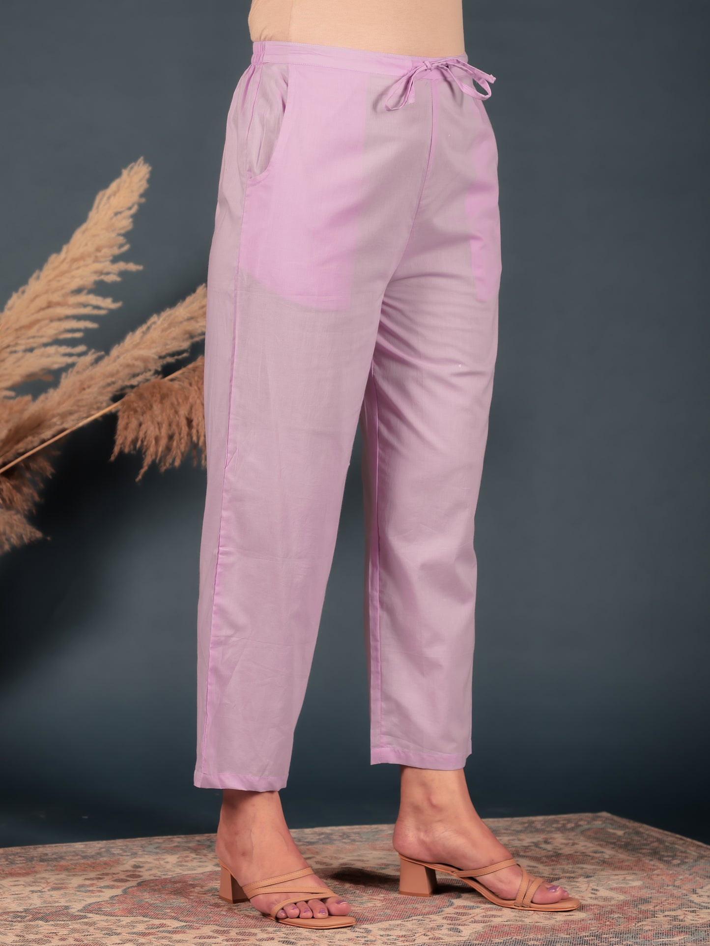 Soft Cotton Solid Pant