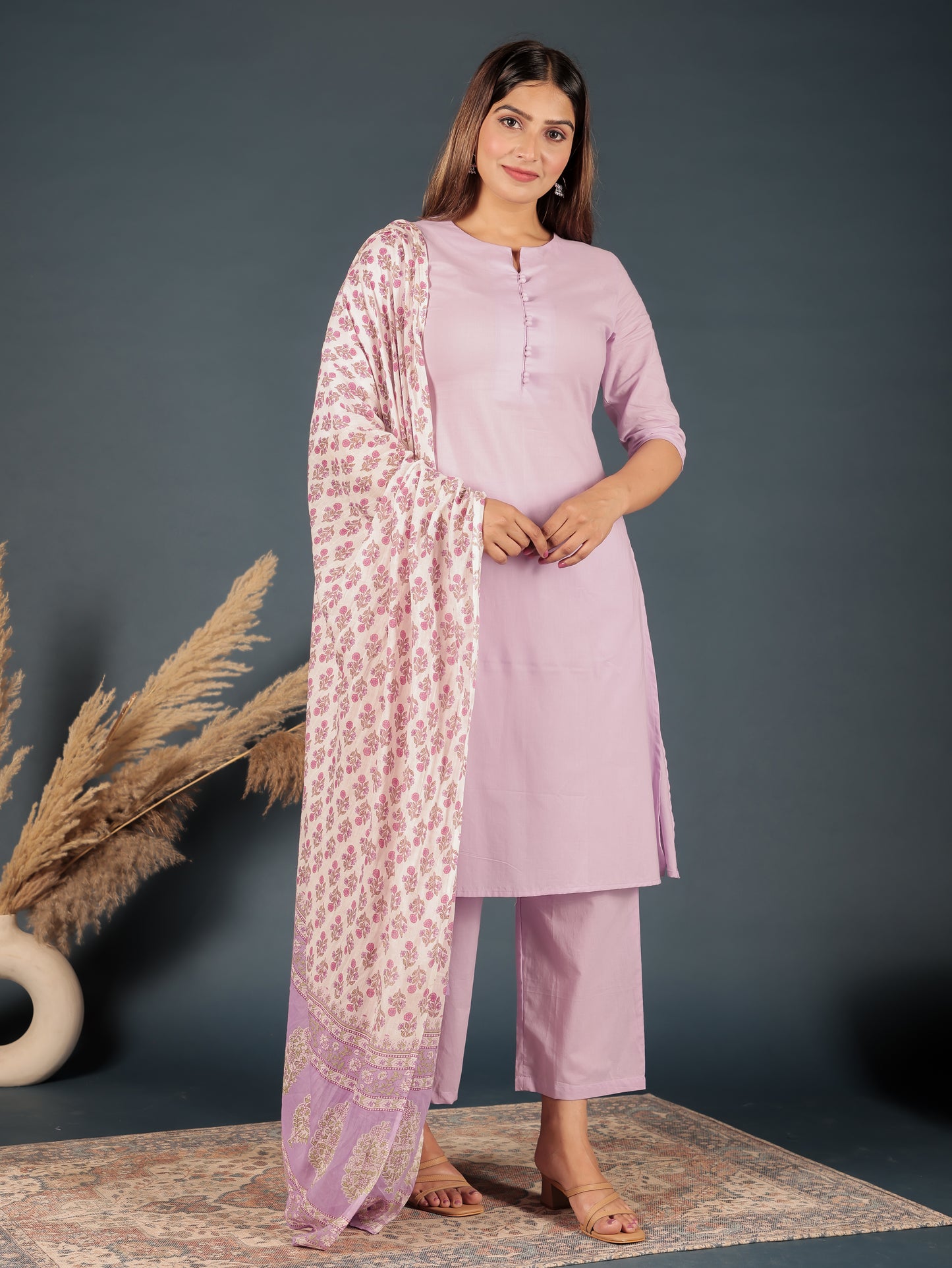 Soft Cotton Solid Kurta