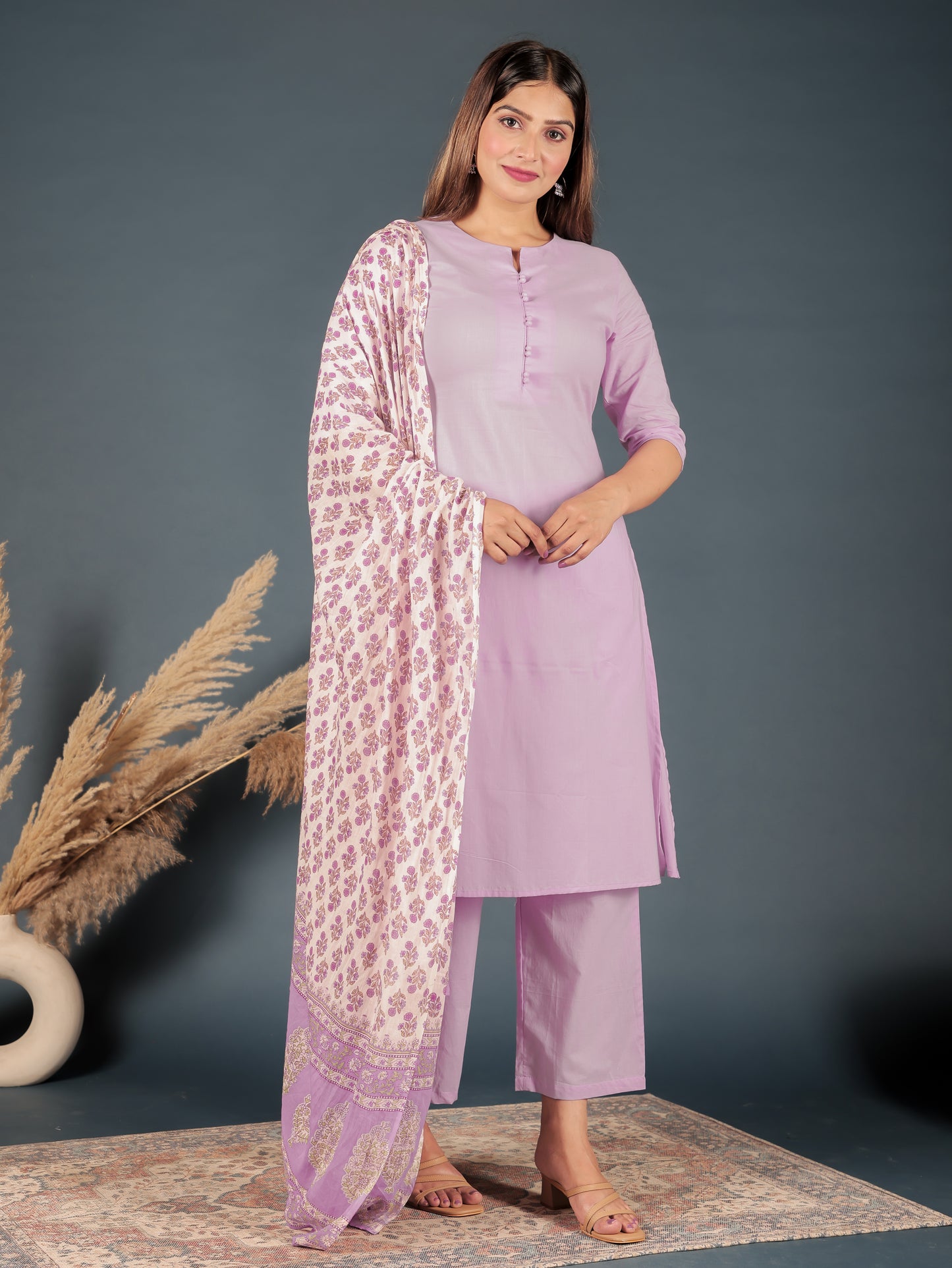 Soft Cotton Solid Kurta