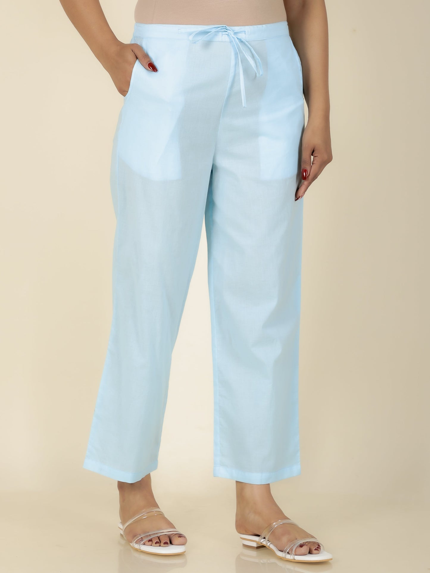 Soft Cotton Solid Pant