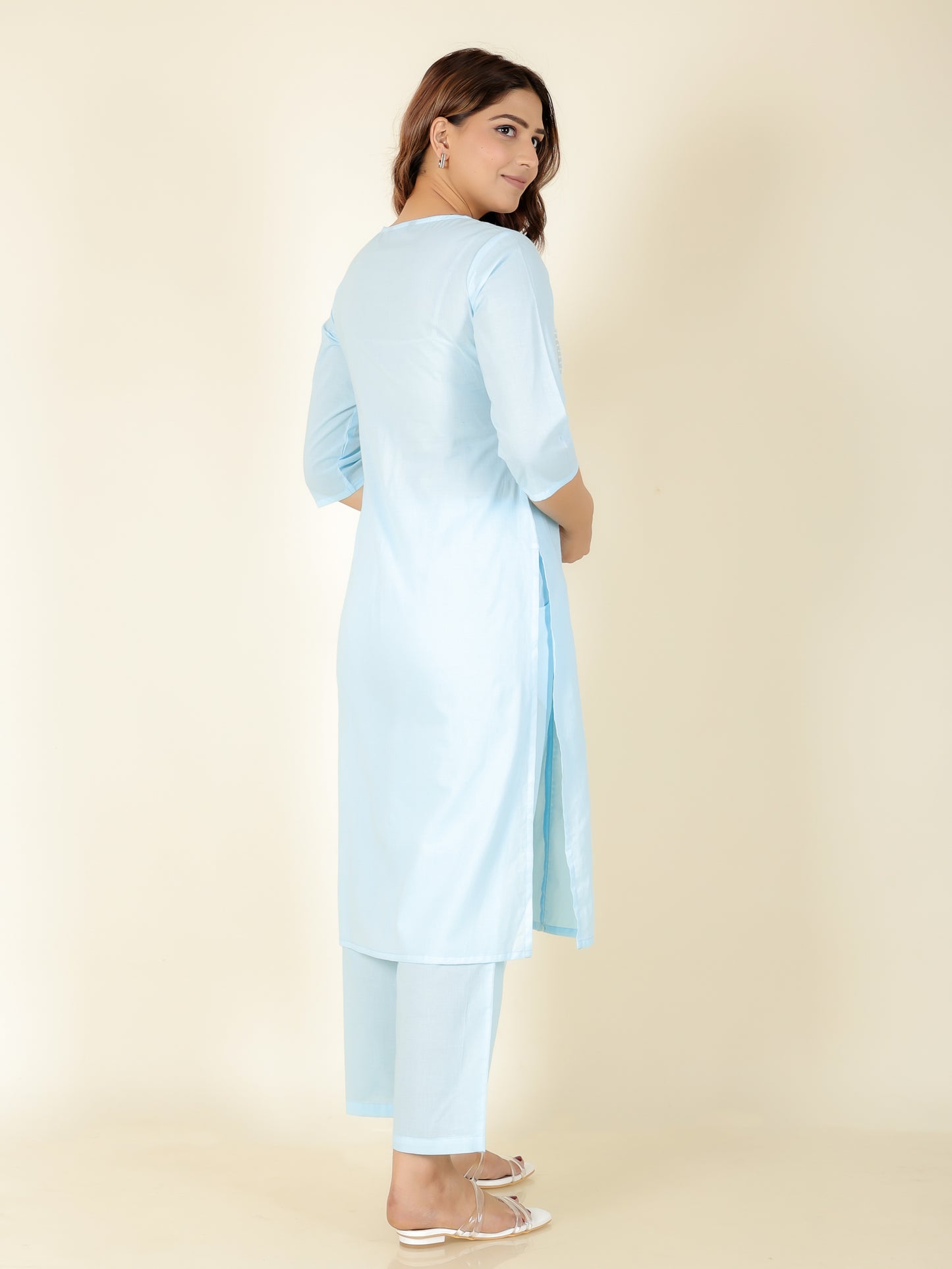 Soft Cotton Solid Kurta