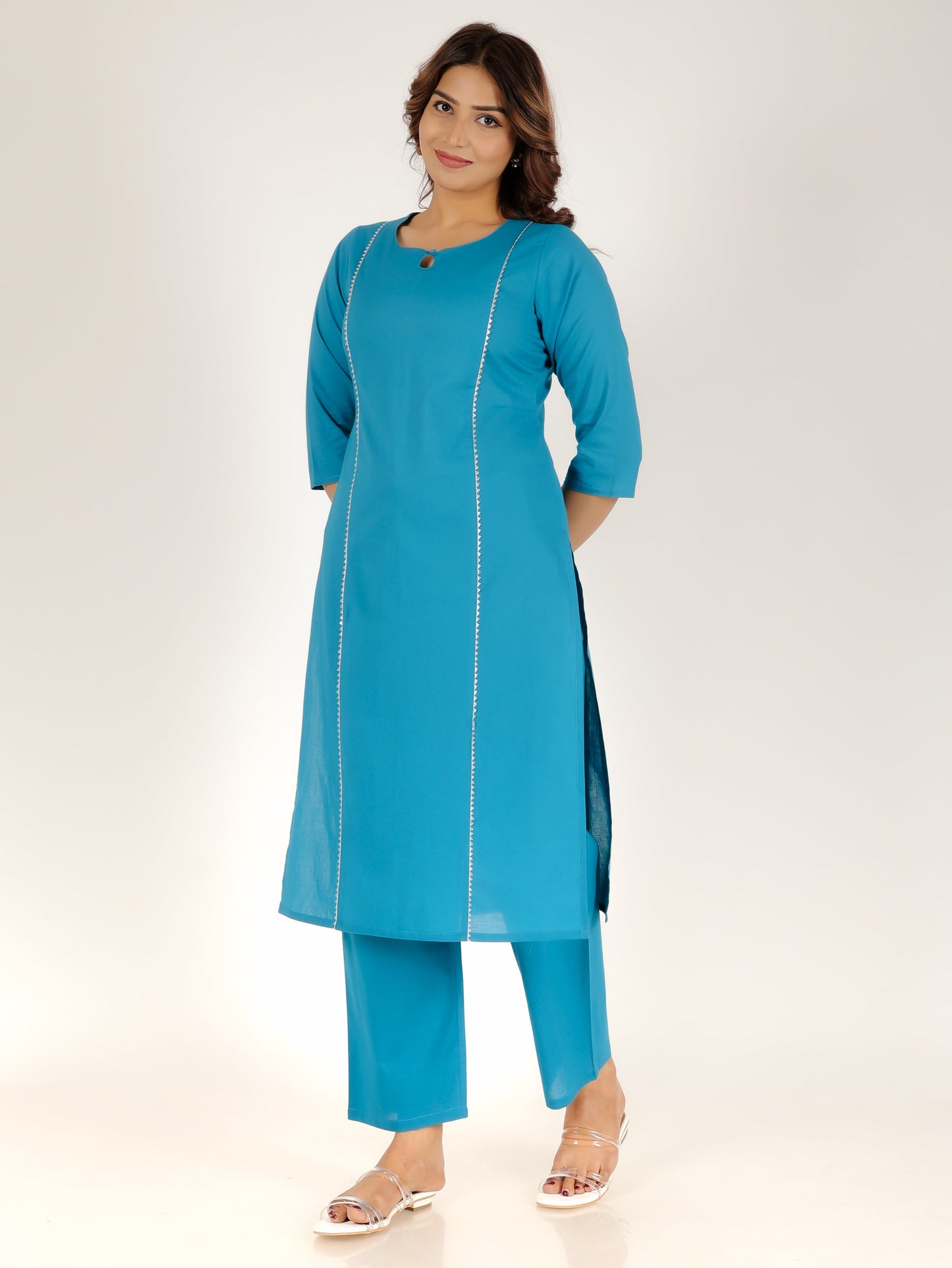 Soft Cotton Solid Kurta