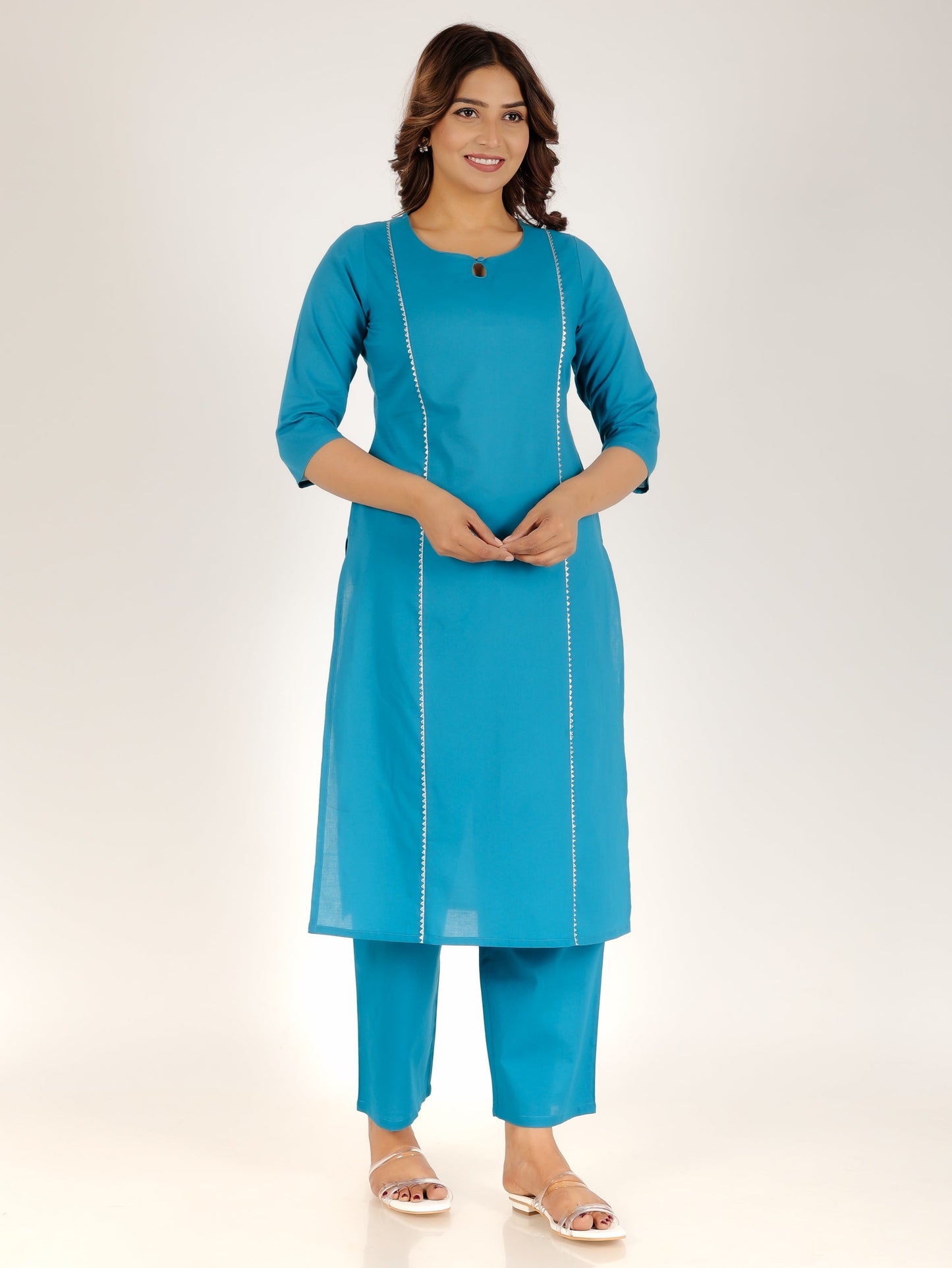 Soft Cotton Solid Kurta