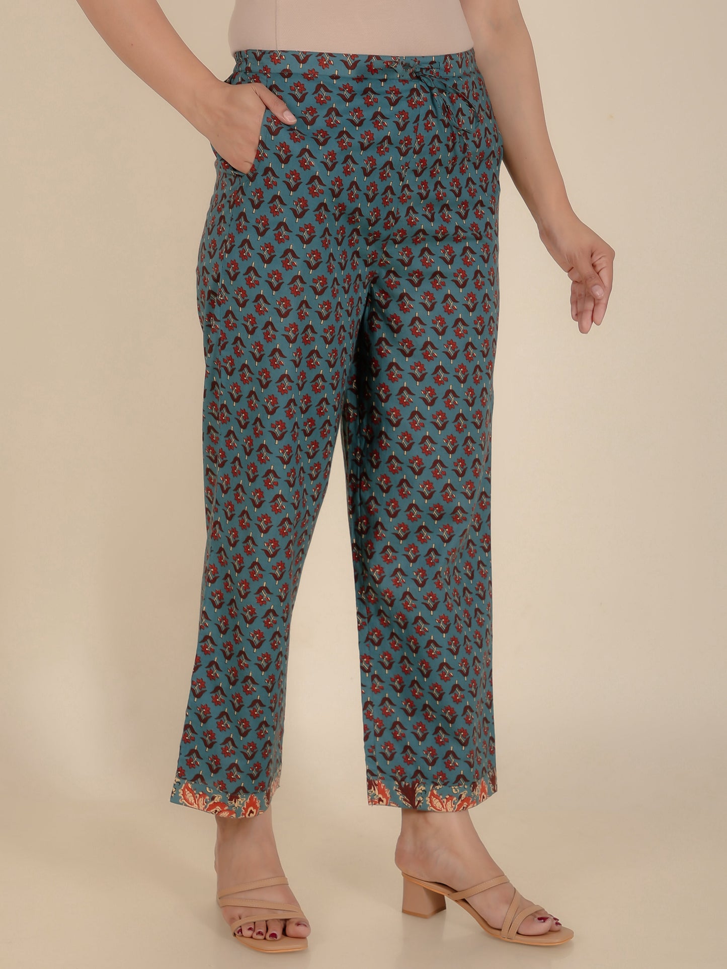 Soft Cotton Kalamkari Pant