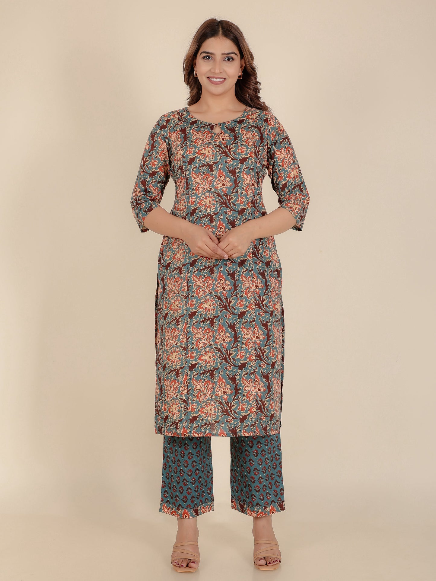 Soft Cotton Kalamkari Kurta