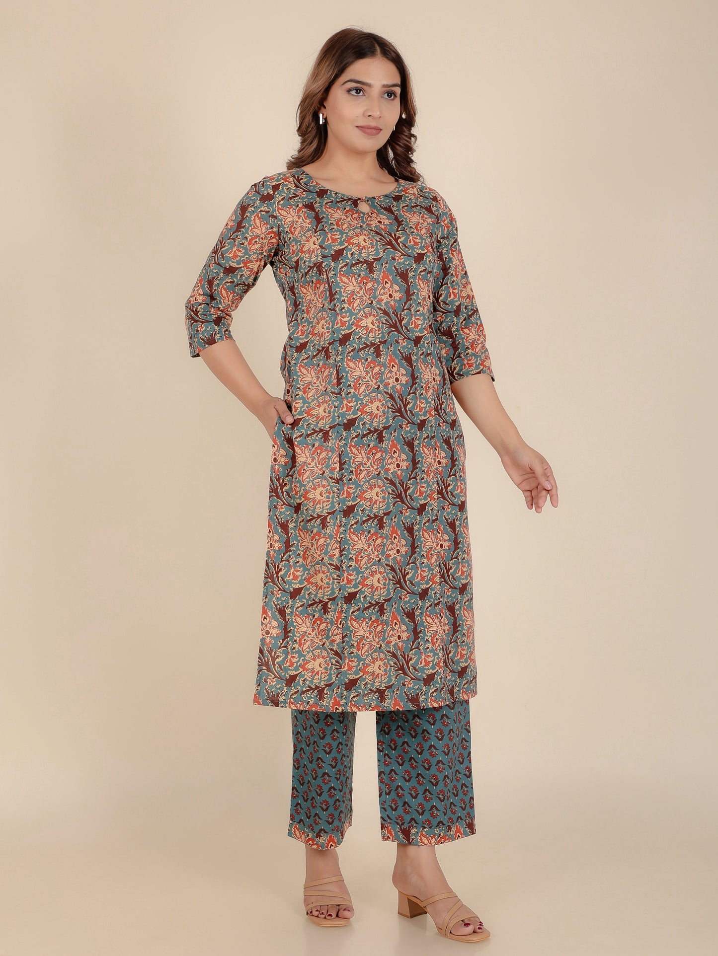 Soft Cotton Kalamkari Kurta