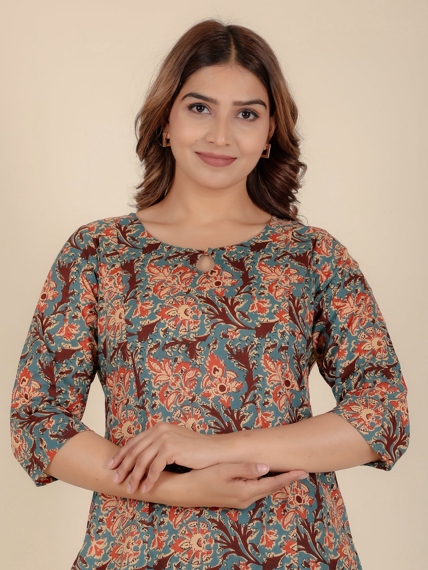 Soft Cotton Kalamkari Kurta