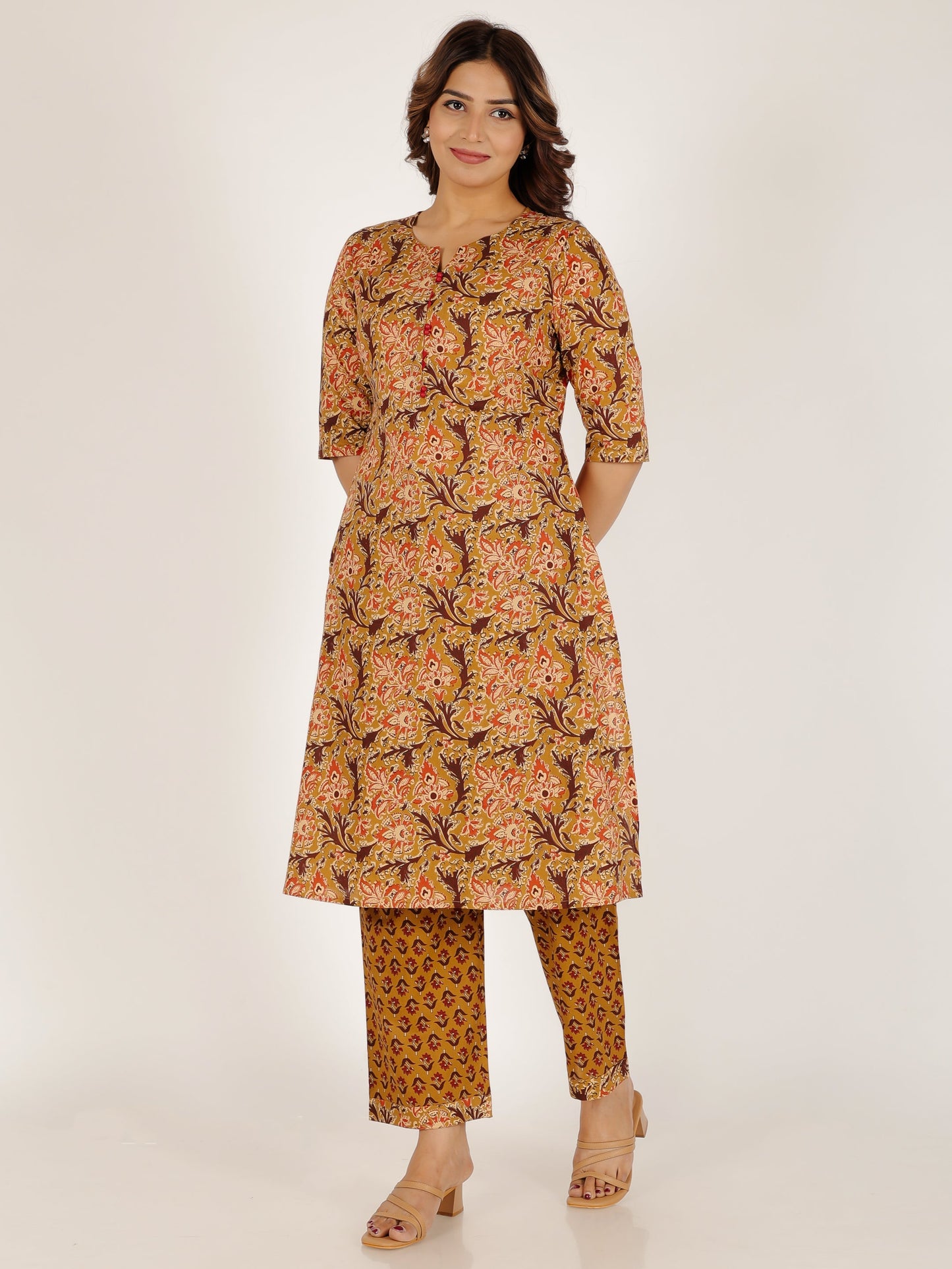 Soft Cotton Kalamkari Kurta