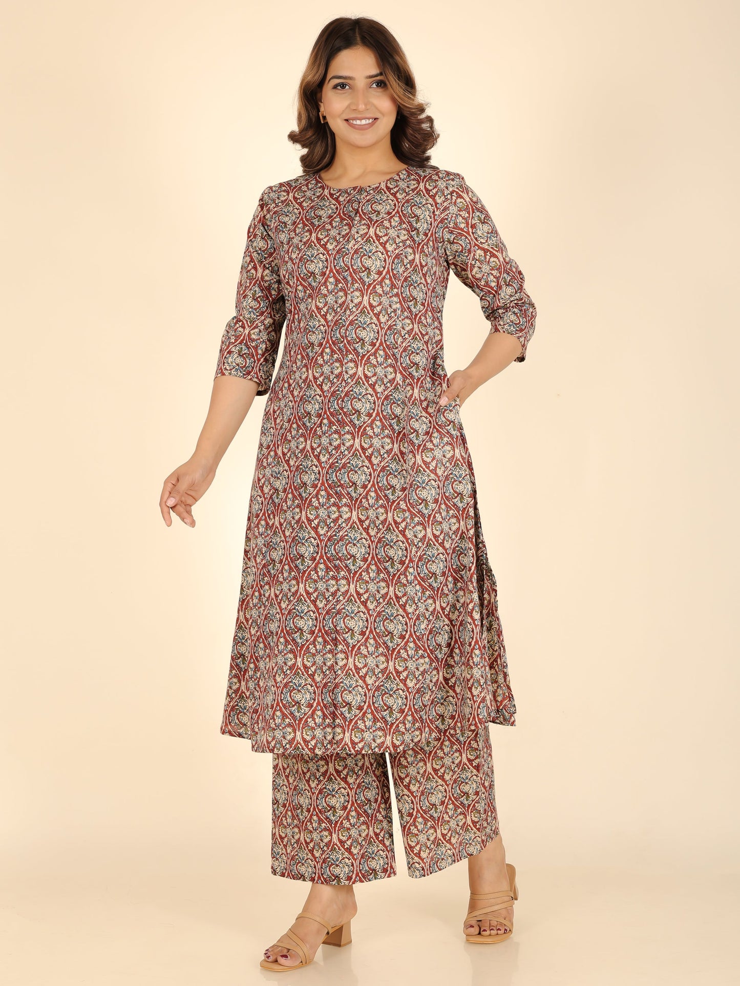 Soft Cotton Kalamkari Kurta