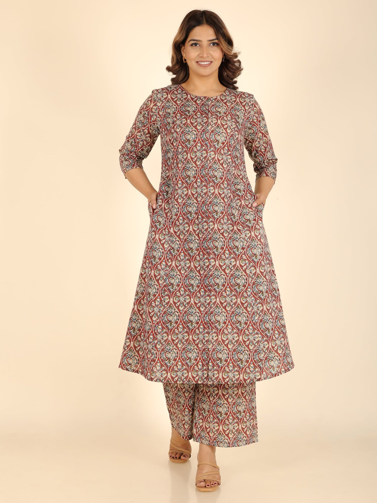 Soft Cotton Kalamkari Kurta