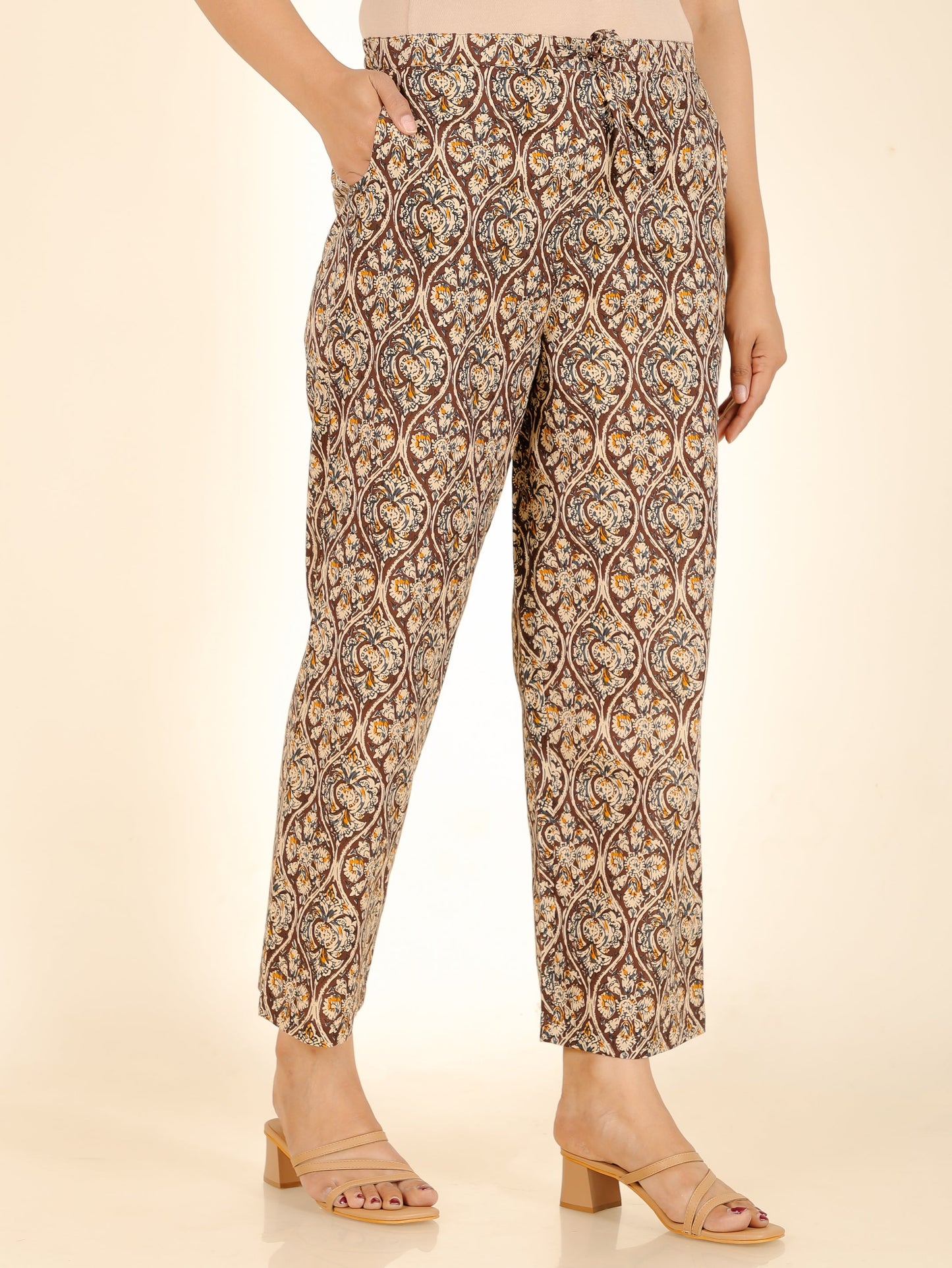 Soft Cotton Kalamkari Pant