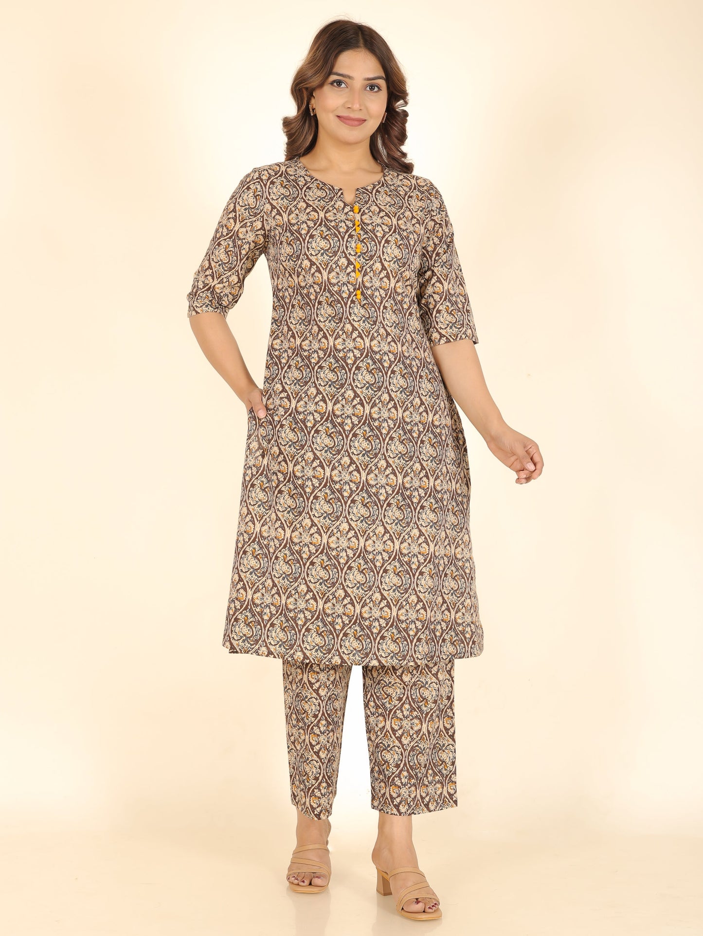 Soft Cotton Kalamkari Kurta