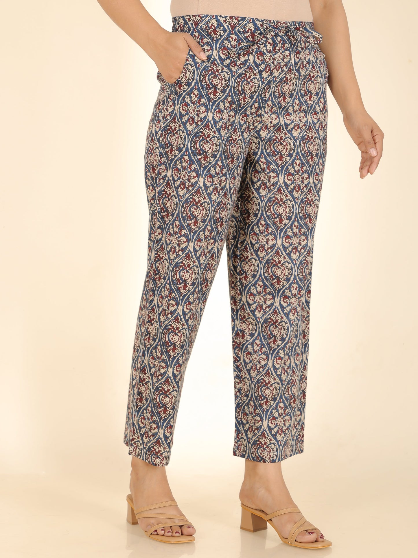 Soft Cotton Kalamkari Pant