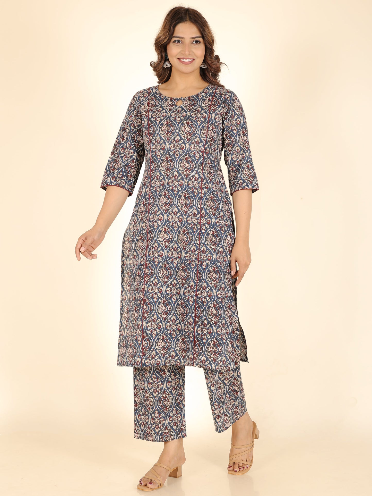 Soft Cotton Kalamkari Kurta