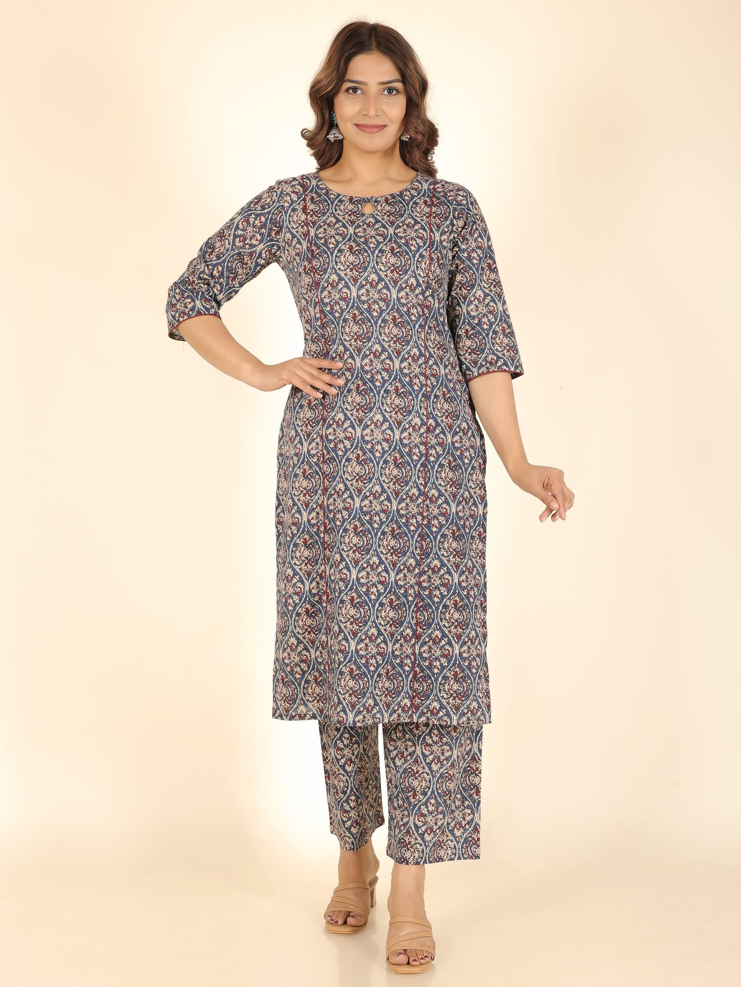 Soft Cotton Kalamkari Kurta