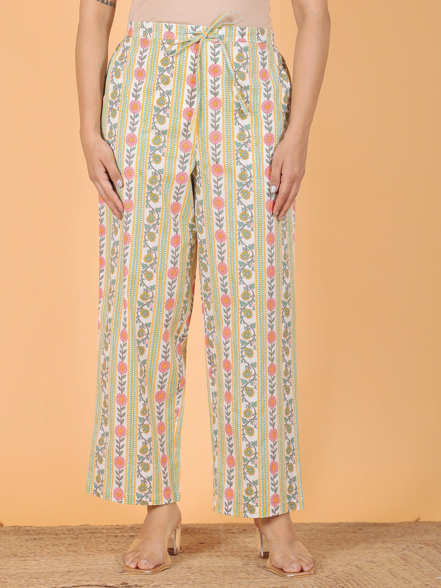 Soft Cotton Floral Pant