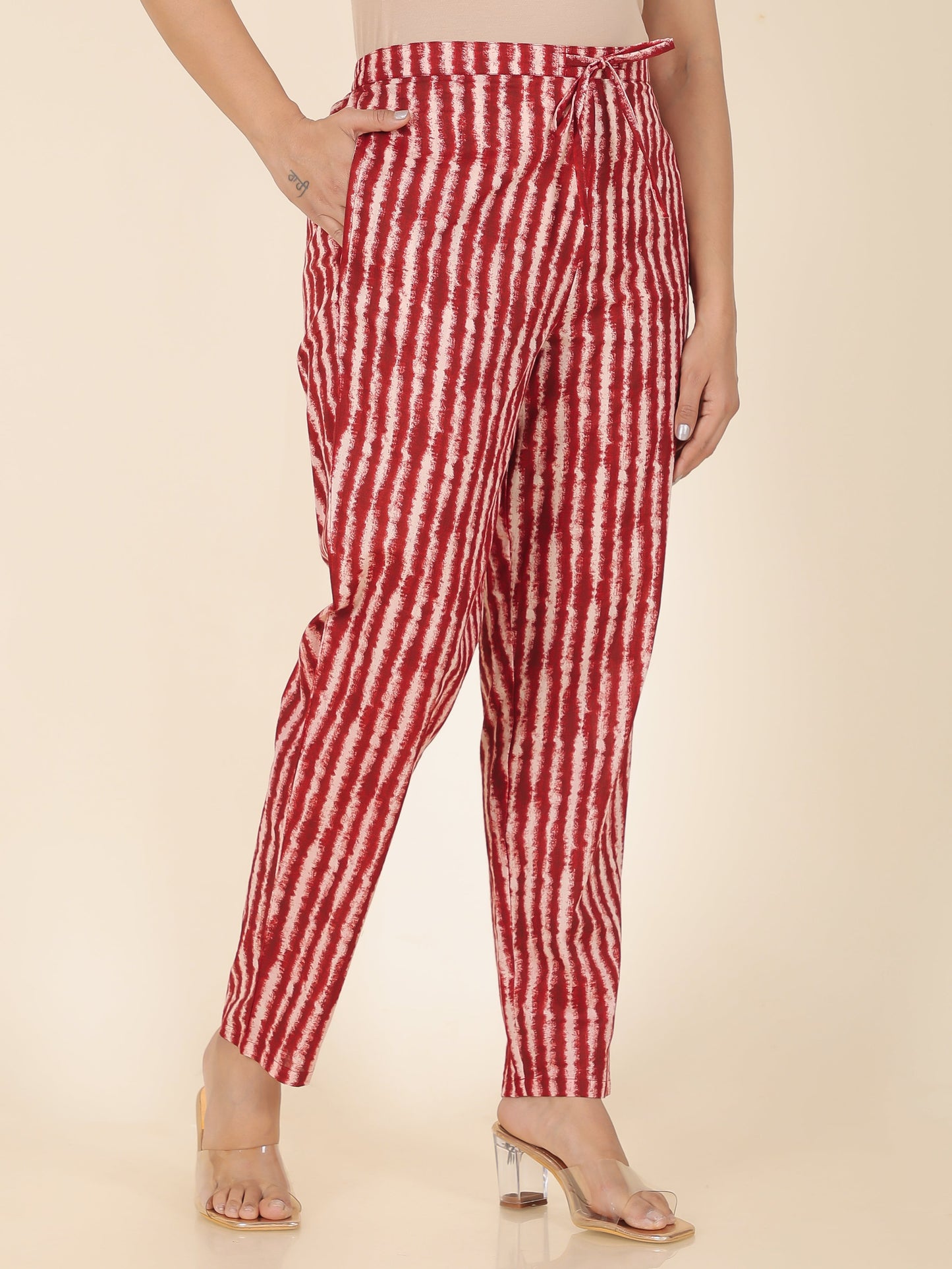 Soft Cotton Abstract Pant