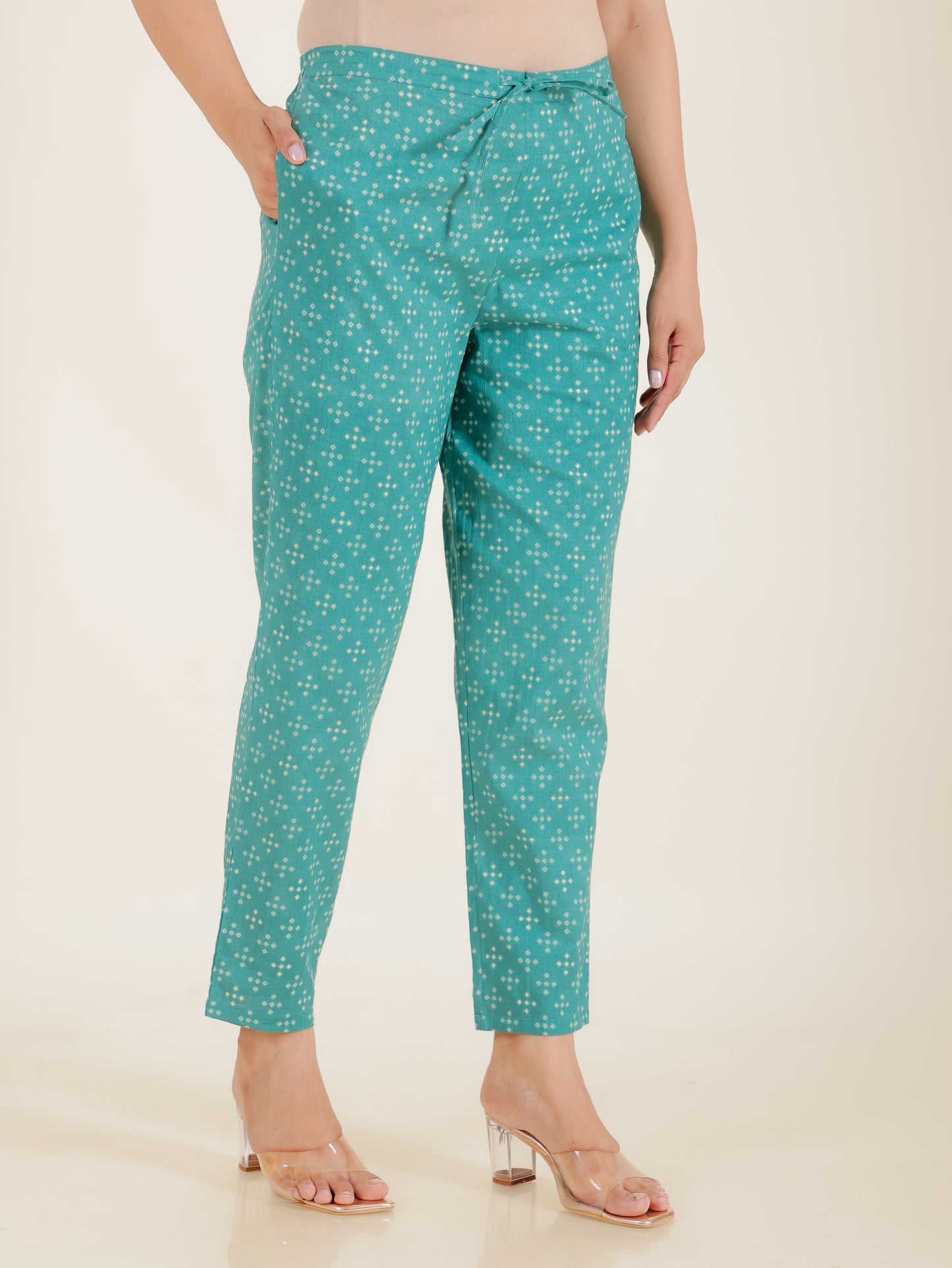 Soft Cotton Bandhani Pant