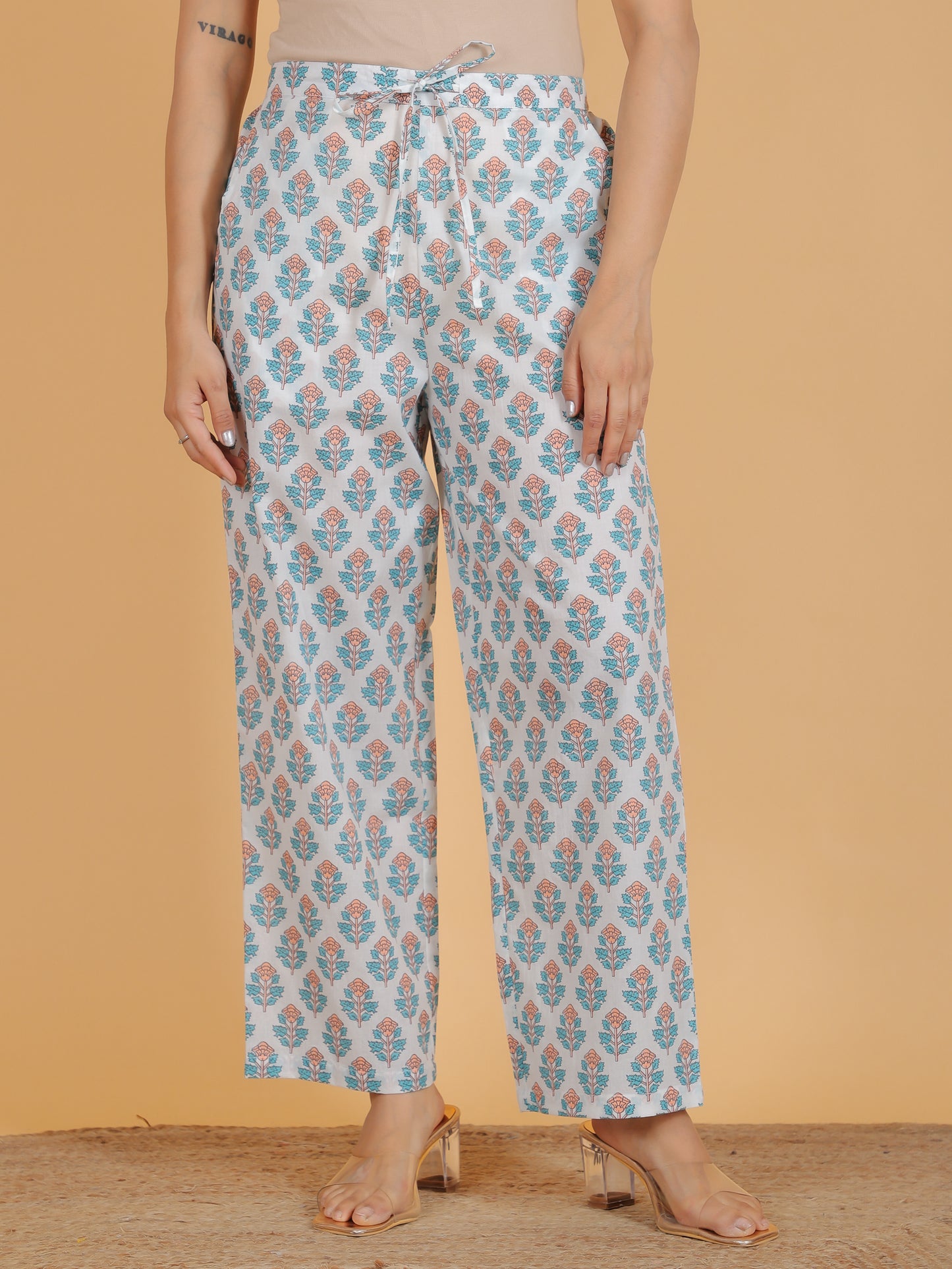 Soft Cotton Floral Pant