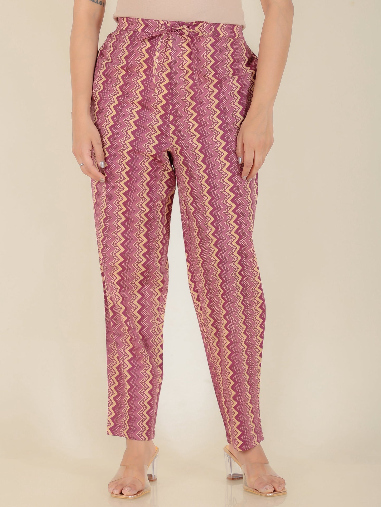 Soft Cotton Chevron Pant