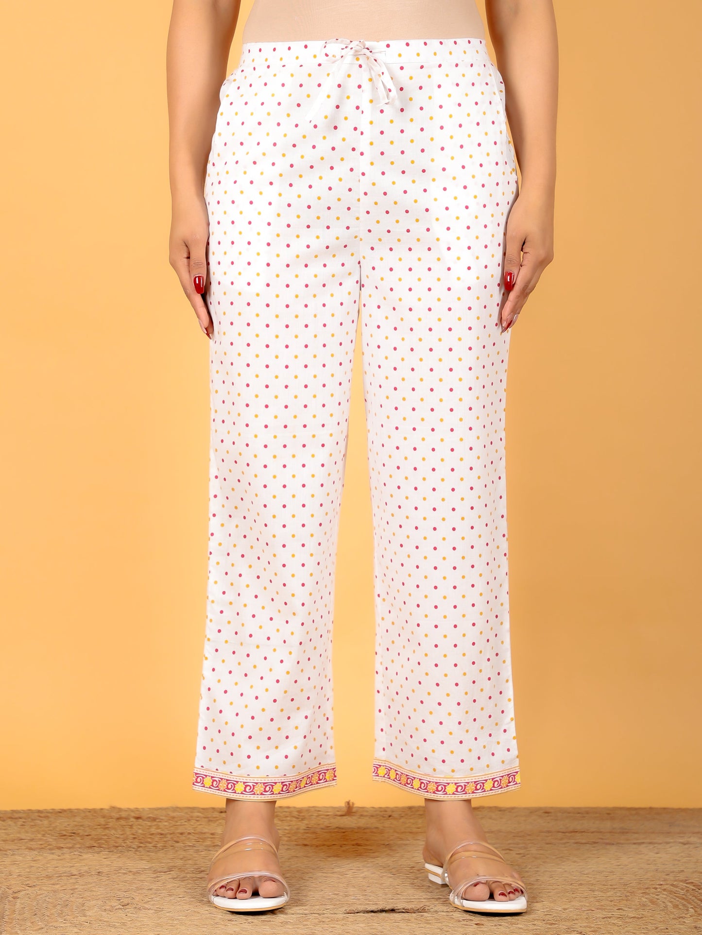 Soft Cotton Abstract Pant