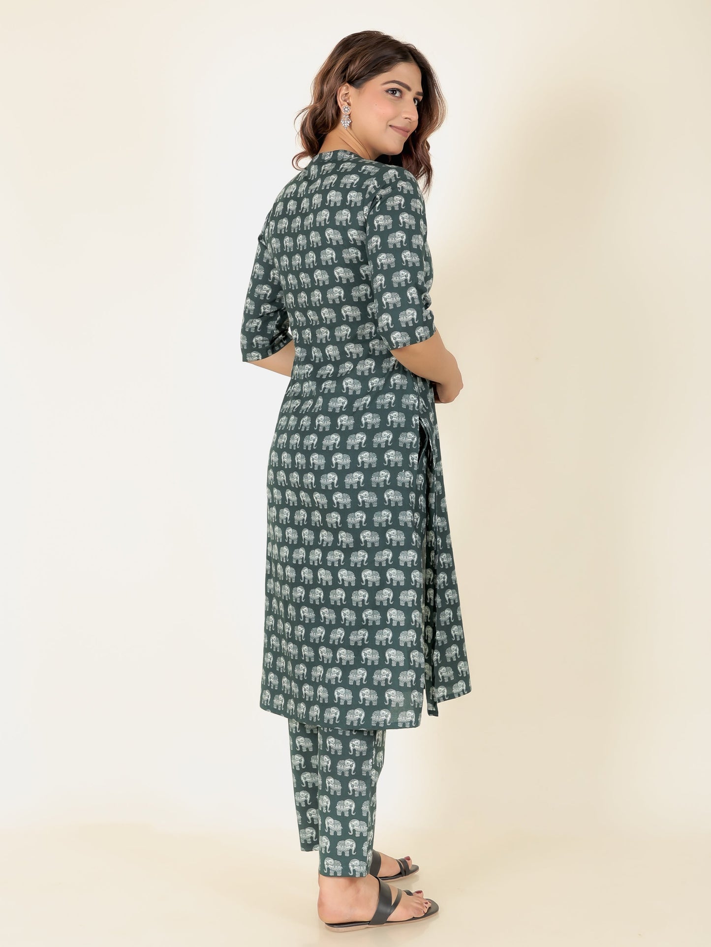 Soft Cotton Animal Kurta