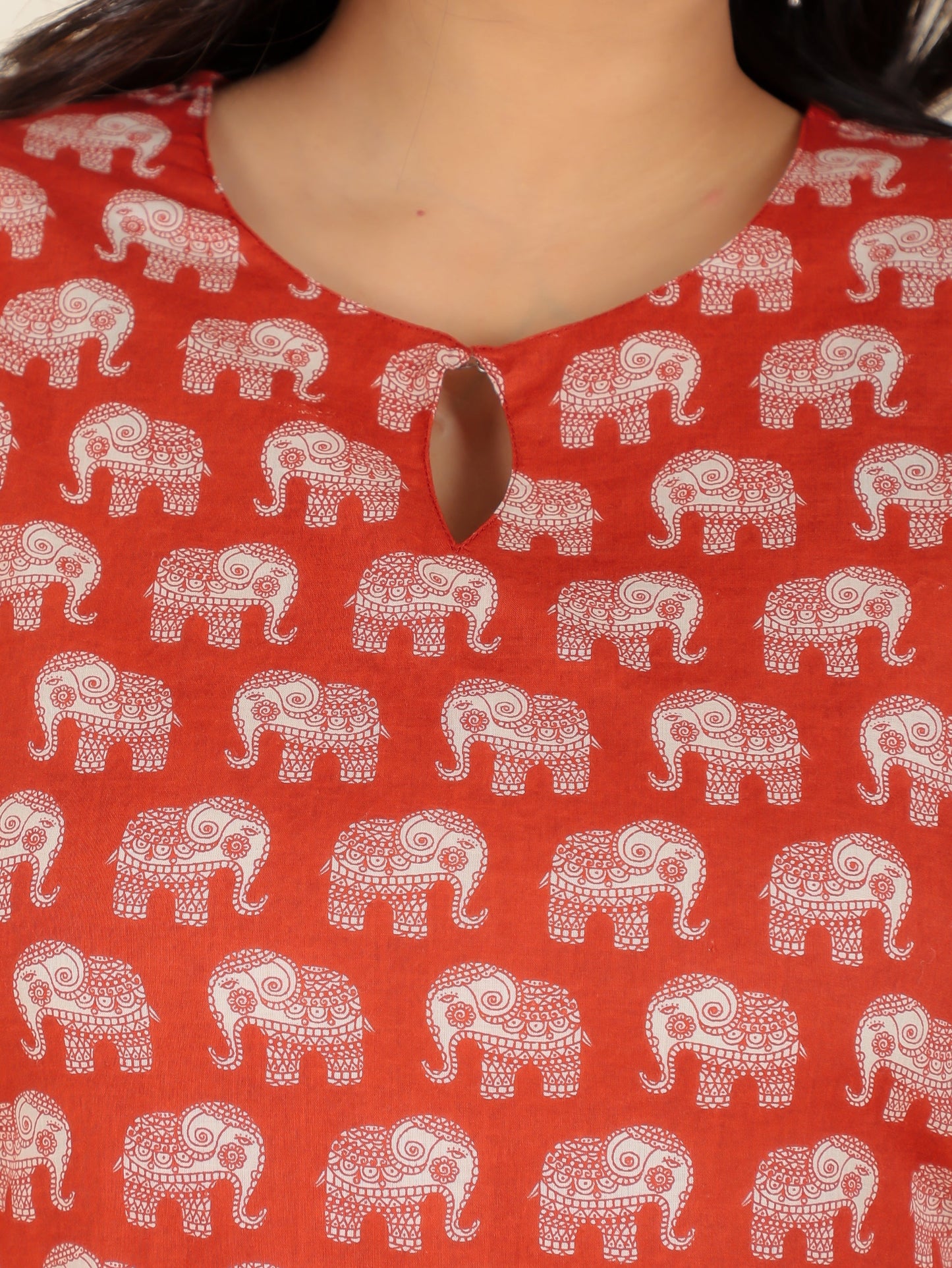 Soft Cotton Animal Kurta