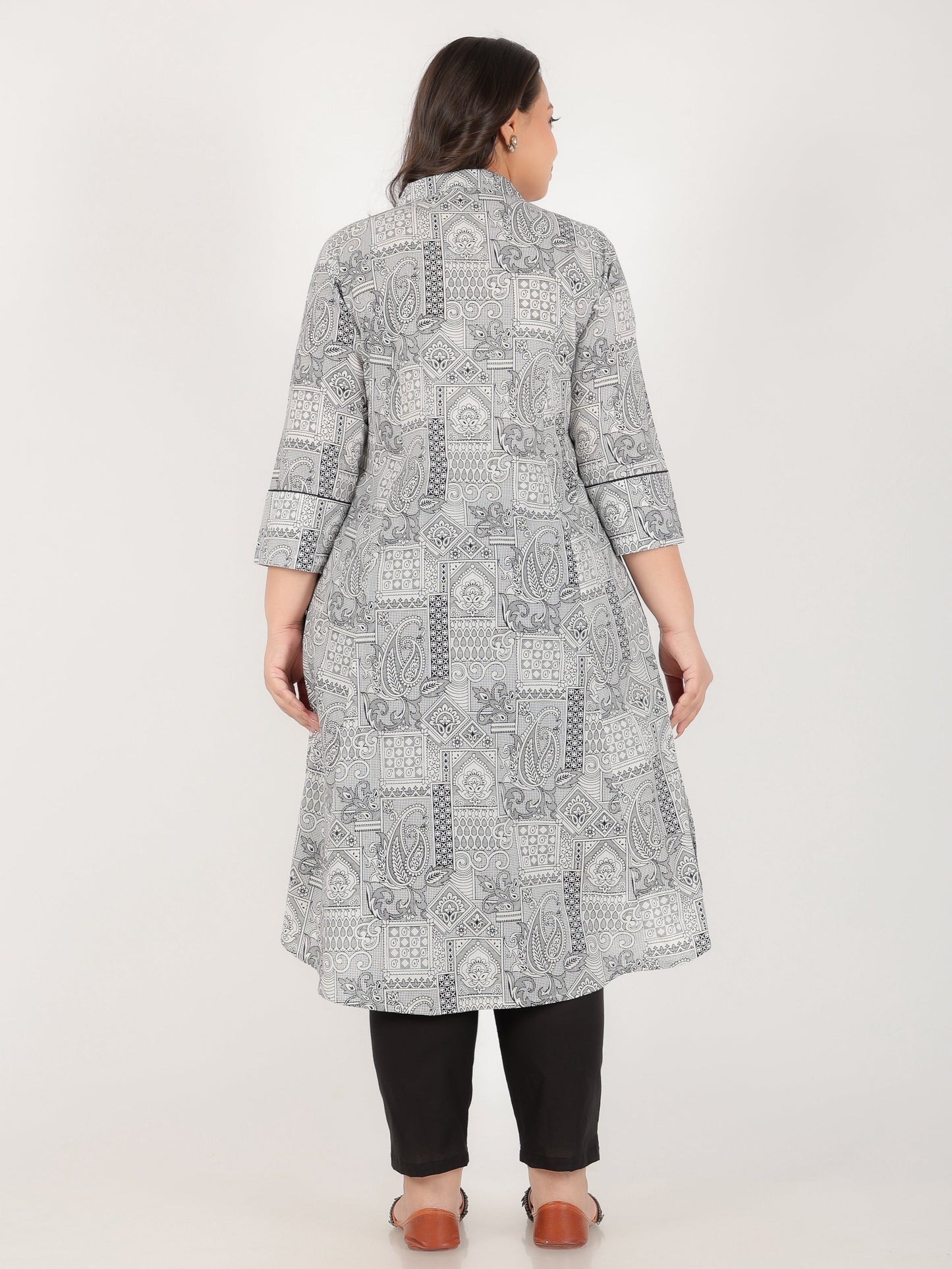 Soft Cotton Patchwork Kurta