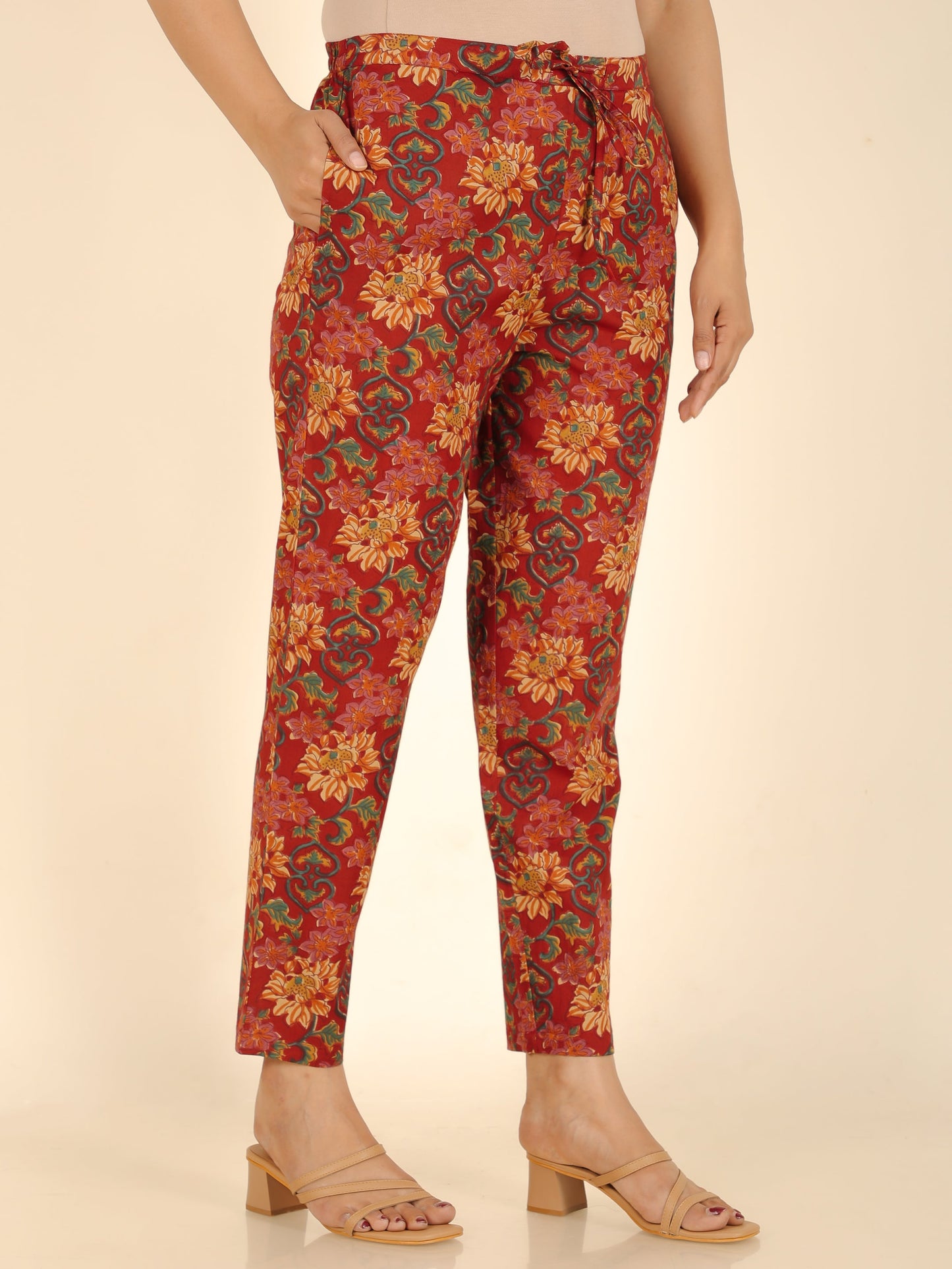 Soft Cotton Floral Pant