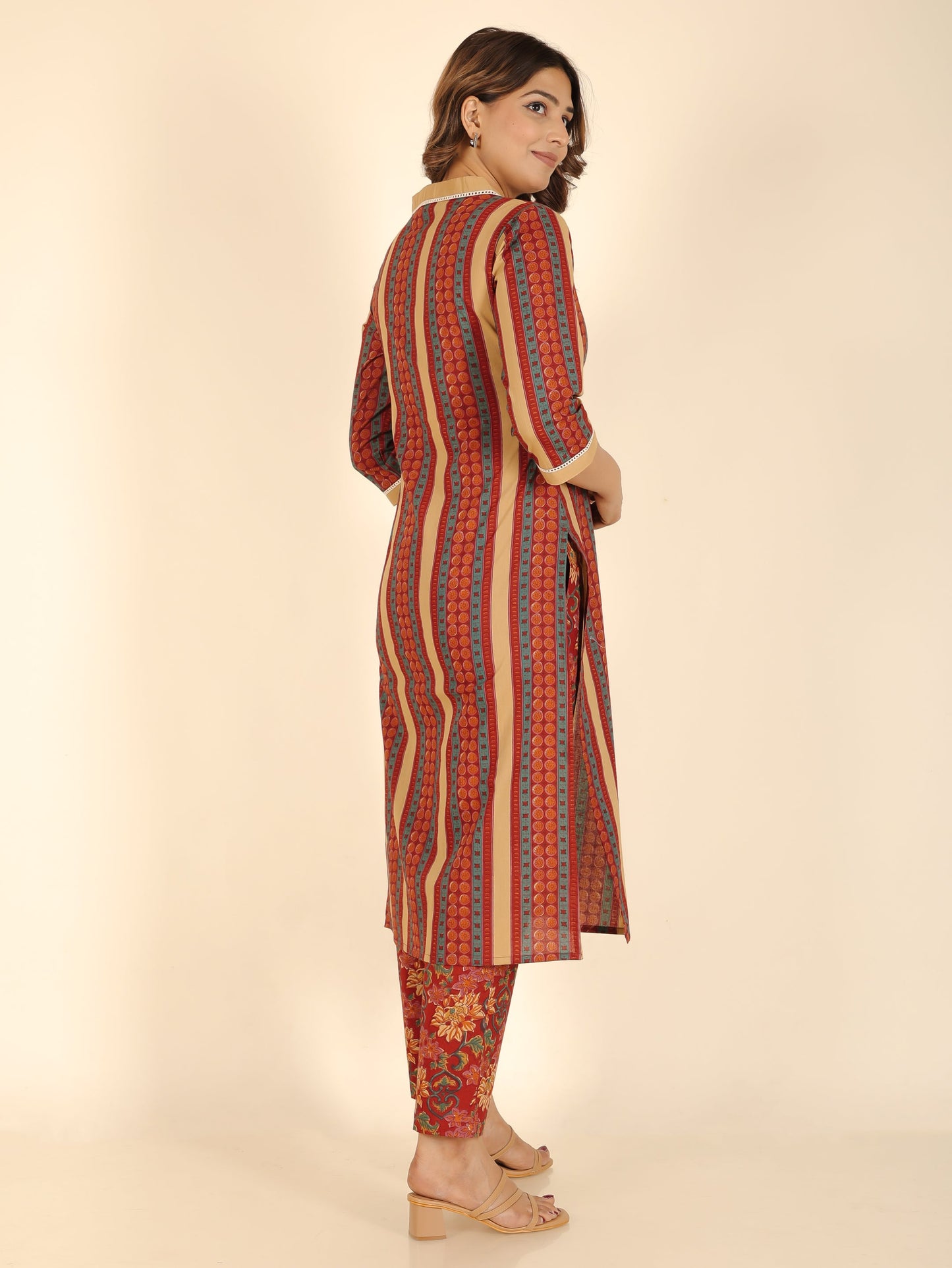 Soft Cotton Striped Kurta