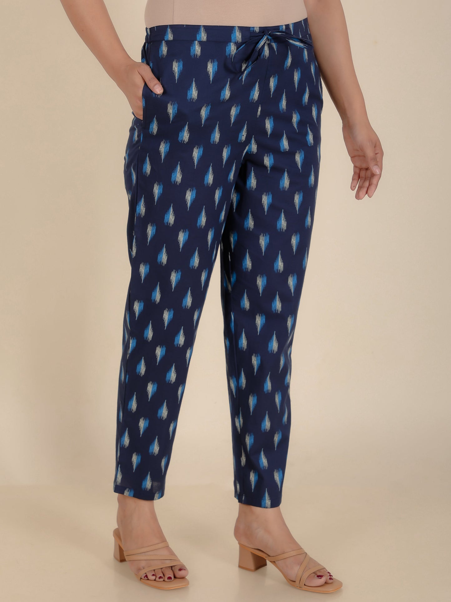 Soft Cotton Ikat Pant