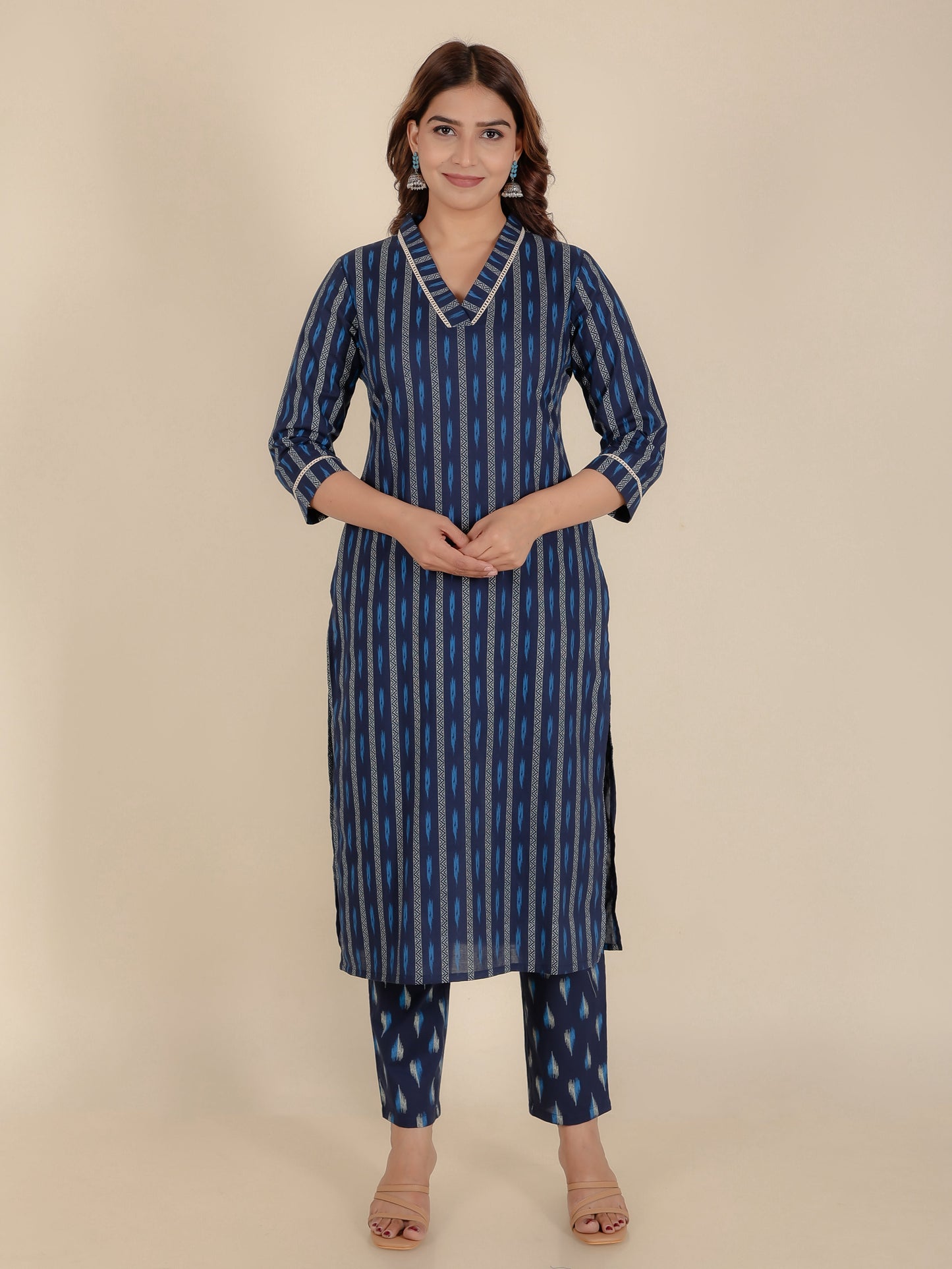 Soft Cotton Striped Kurta