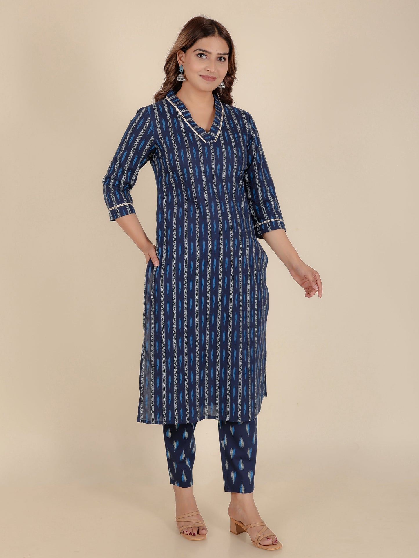 Soft Cotton Striped Kurta