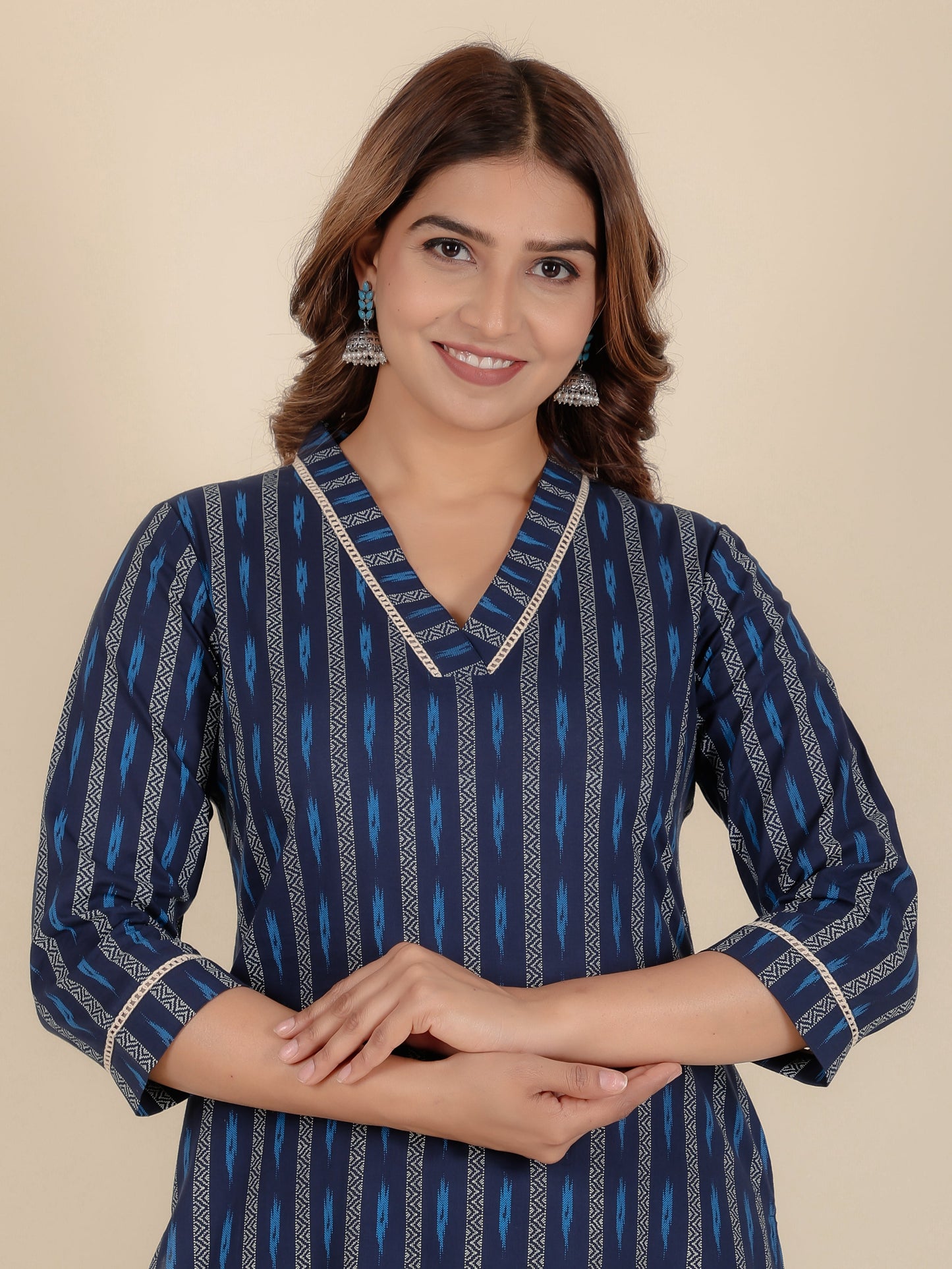 Soft Cotton Striped Kurta