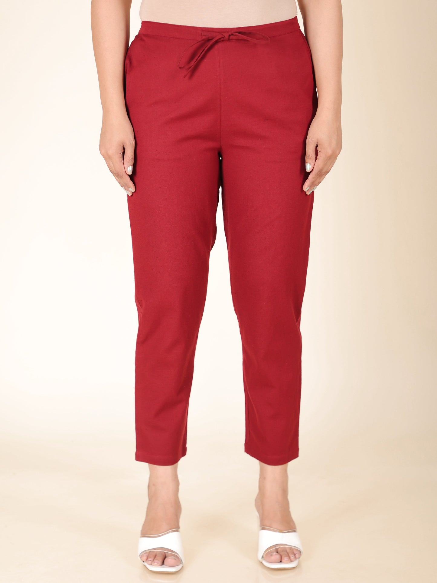 Linen Cotton Solid Pant