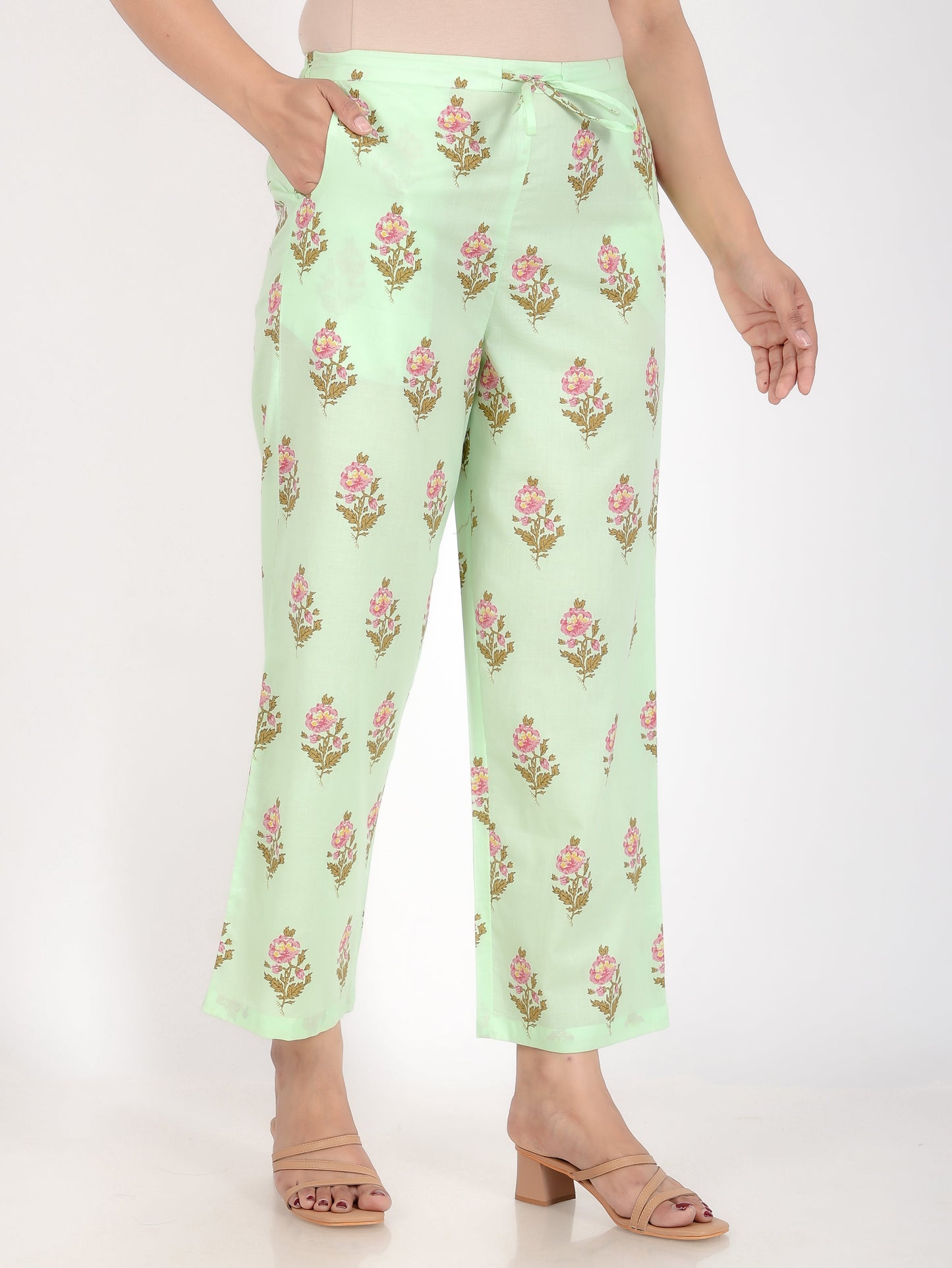 Soft Cotton Floral Pant