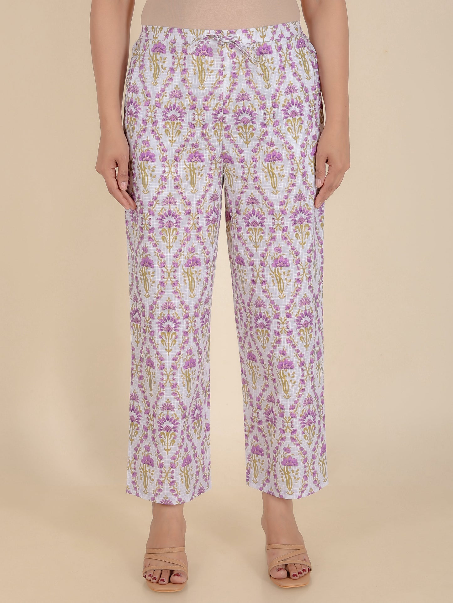 Soft Cotton Floral Pant